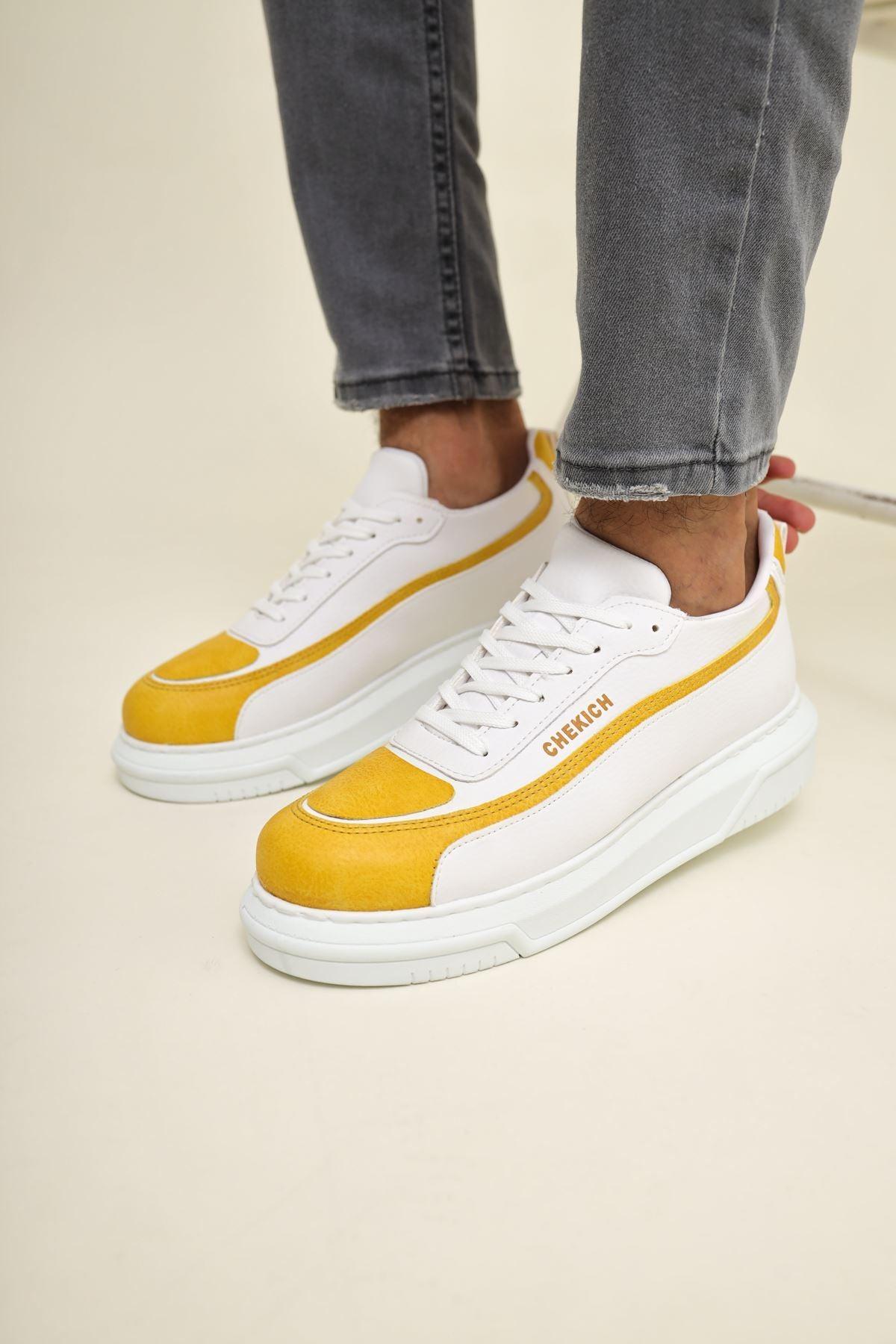 CH241 CBT Signature Line Up Men's Shoes YELLOW/WHITE - STREETMODE™