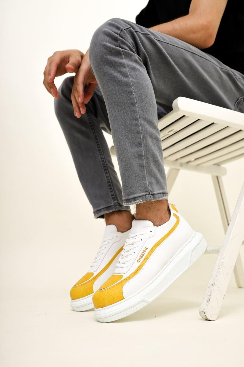 CH241 CBT Signature Line Up Men's Shoes YELLOW/WHITE - STREETMODE™