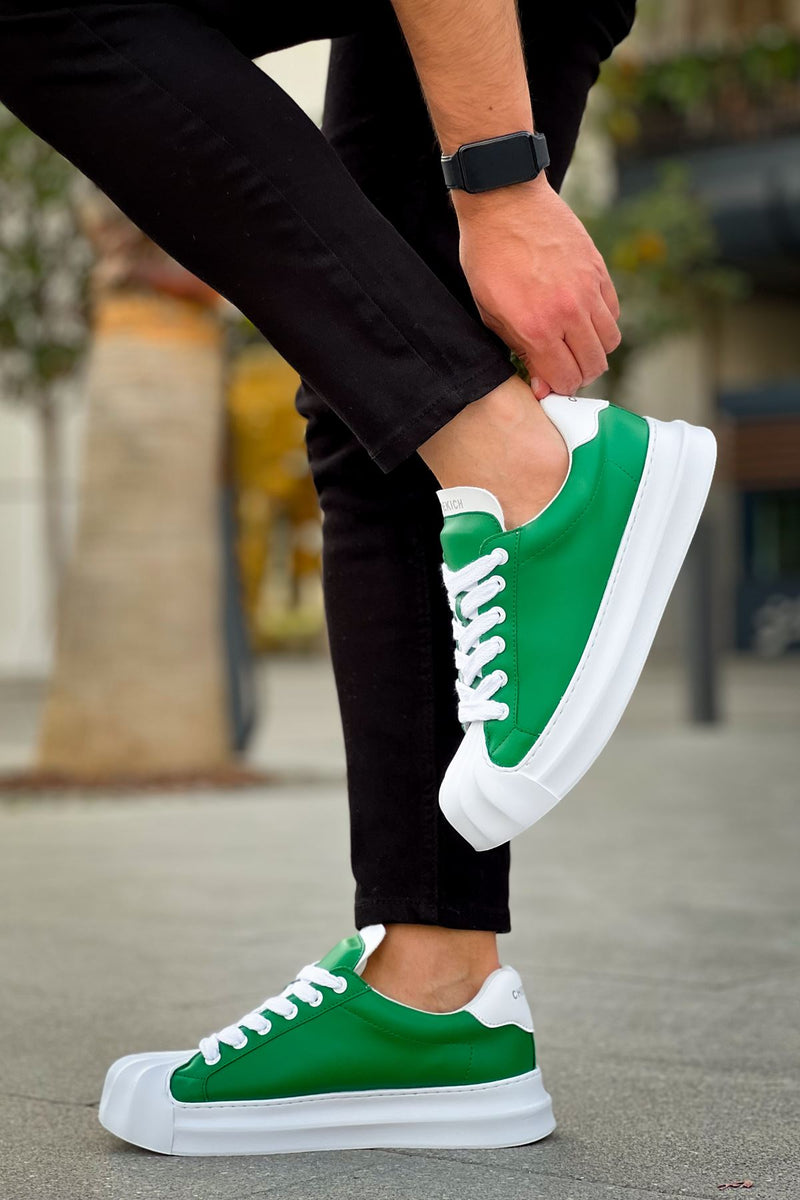 CH2411 Artenay Men's Sneaker Shoes GREEN - STREETMODE™