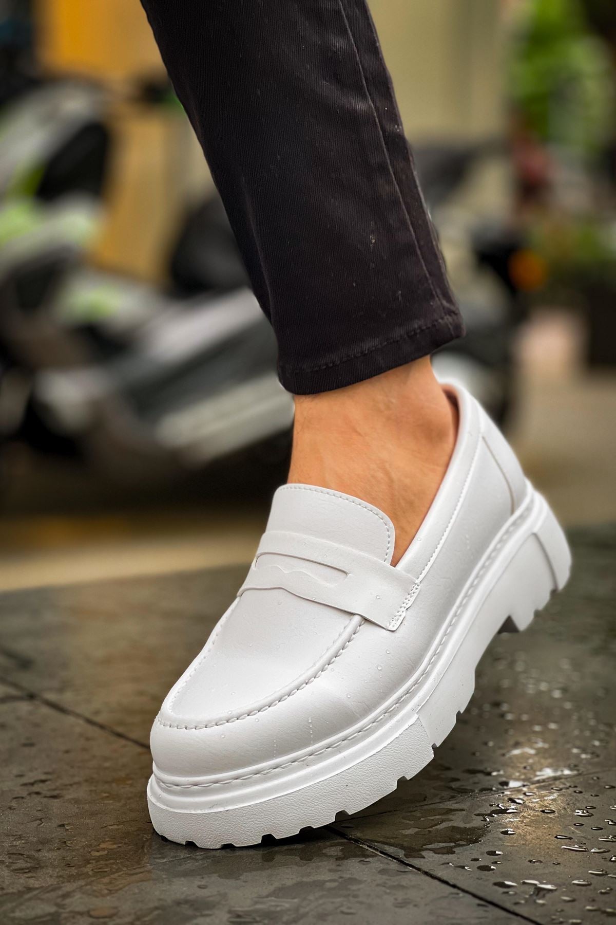 CH2417 FBT Men's Shoes WHITE - STREETMODE™