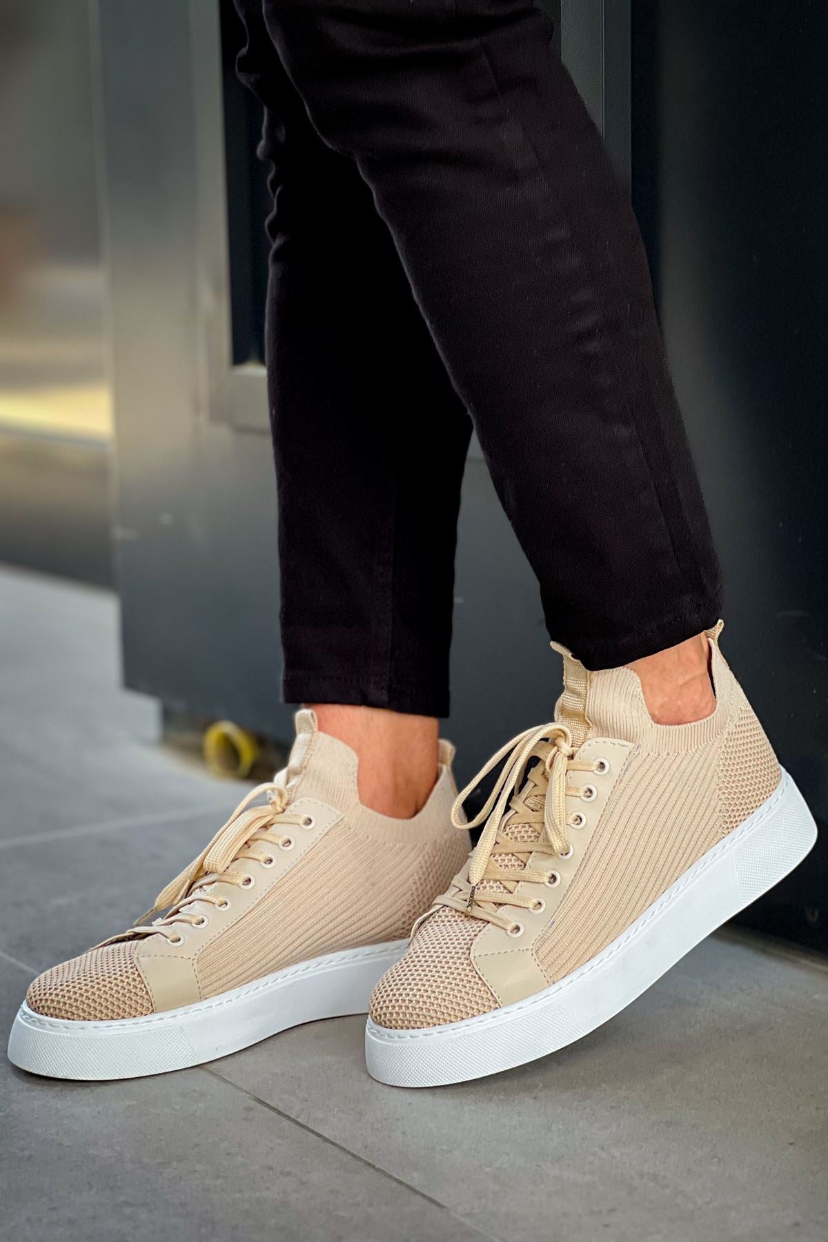 CH2423 TBT Men's Shoes BEIGE - STREETMODE™