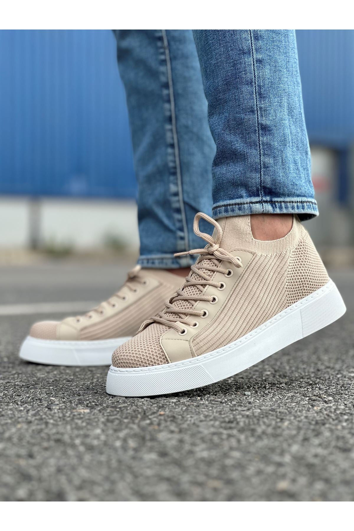 CH2423 TBT Men's Shoes BEIGE - STREETMODE™