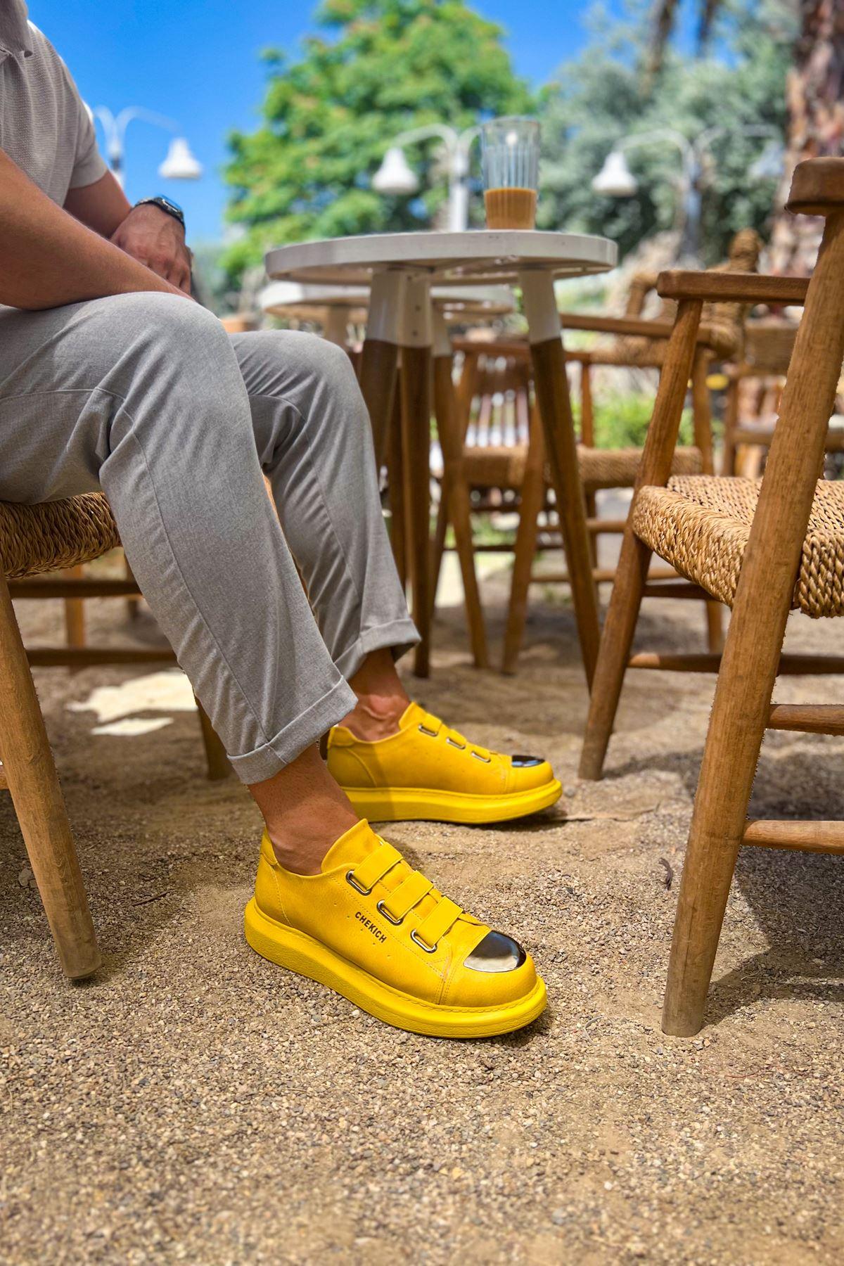 CH251 BT Men's Shoes Sneakers YELLOW - STREETMODE™