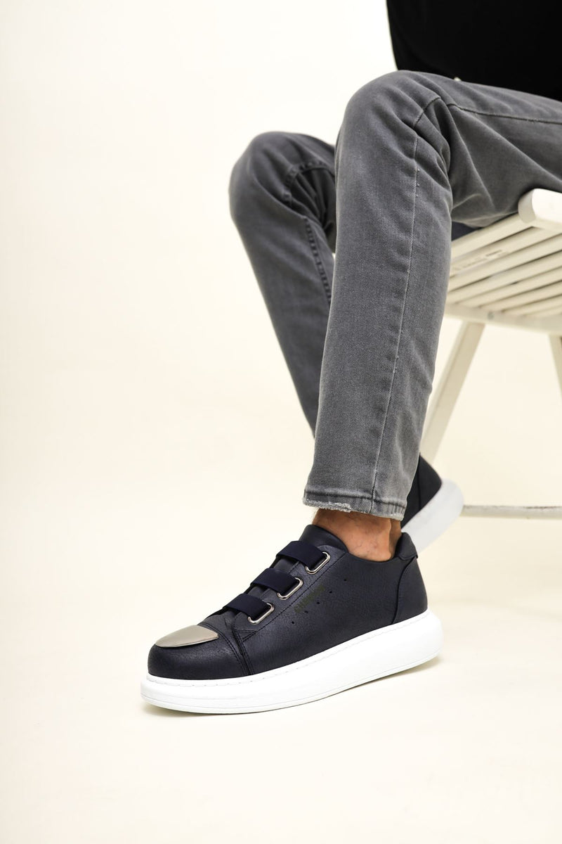 CH251 BT Men's Sneakers Shoes Navy BLUE - STREETMODE™