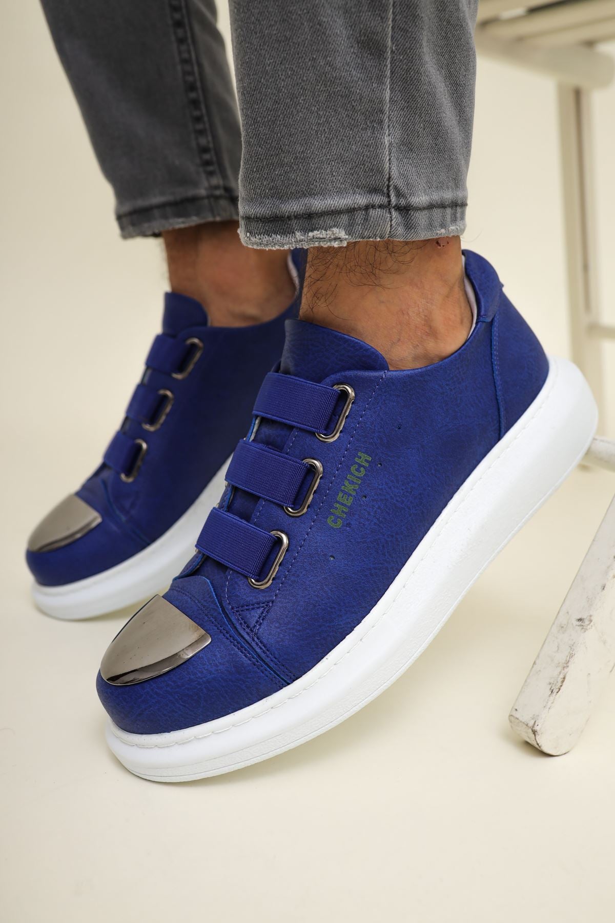 CH251 BT Men's Sneakers Shoes Sax Blue - STREETMODE™