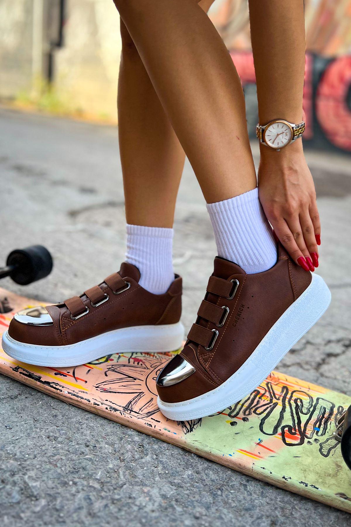 CH251 CBT Mirror Women's Shoes Brown - STREETMODE™