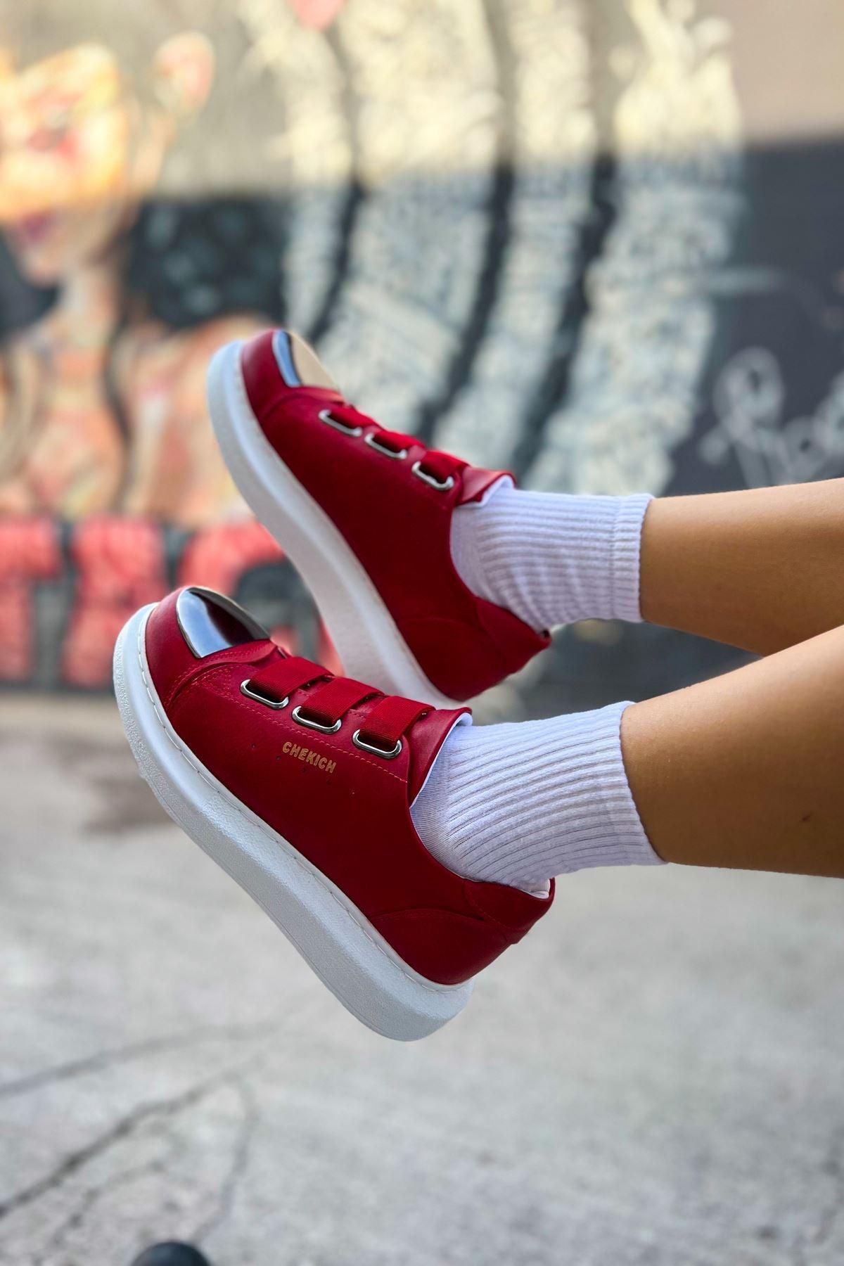 CH251 CBT Mirror Women's Shoes Sneakers RED - STREETMODE™