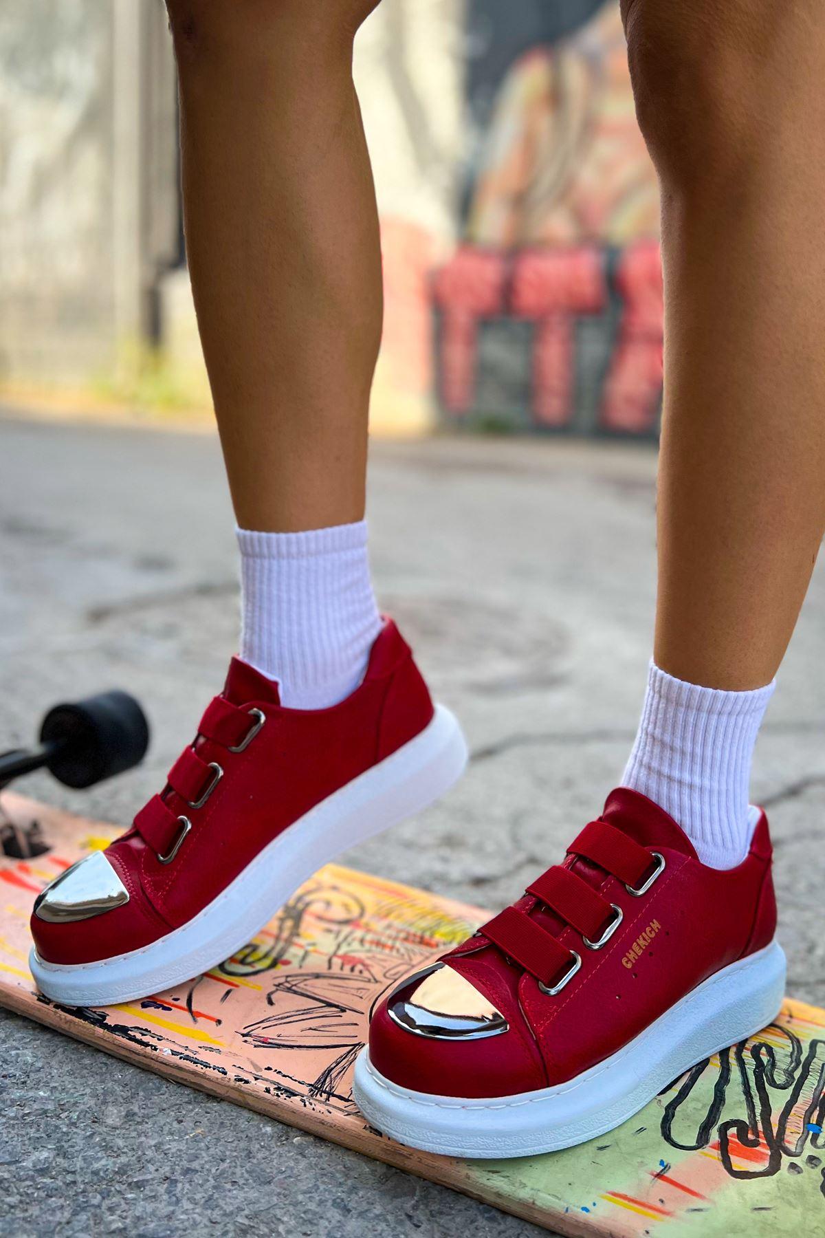 CH251 CBT Mirror Women's Shoes Sneakers RED - STREETMODE™