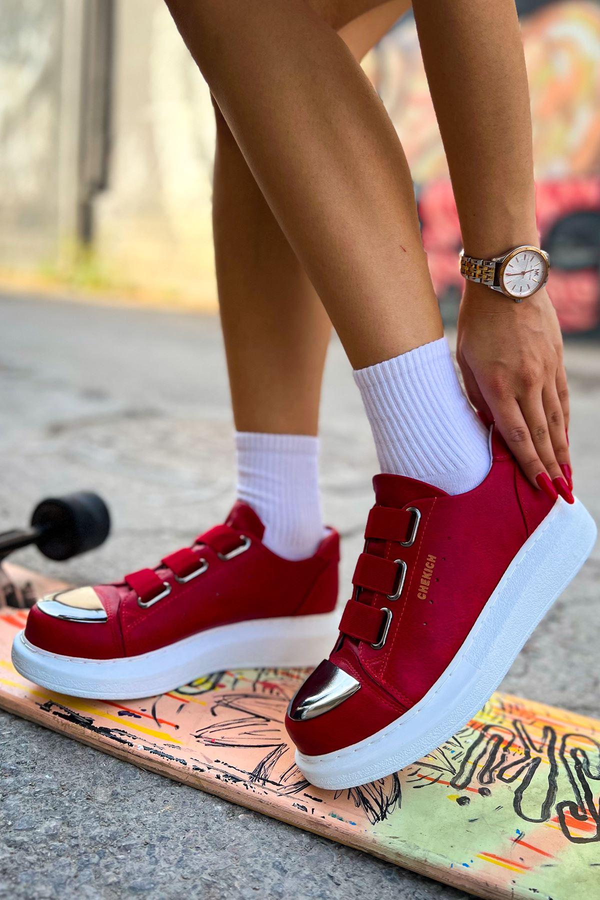 CH251 CBT Mirror Women's Shoes Sneakers RED - STREETMODE™