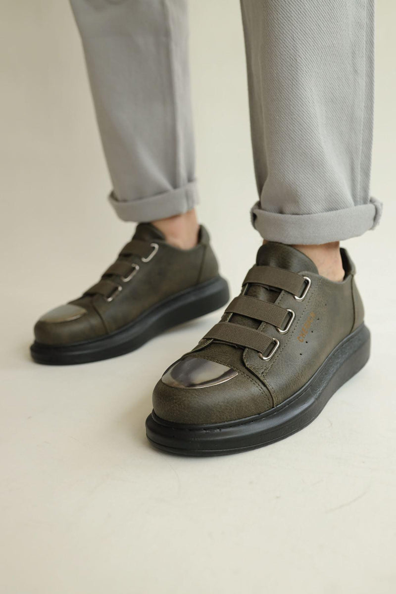 CH251 ST Men's Shoes Khaki - STREETMODE™