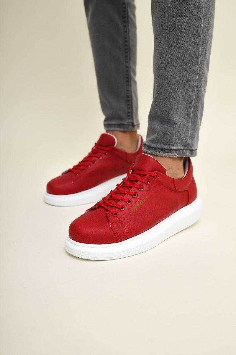 CH257 BT Men's Sneakers Shoes RED - STREETMODE™