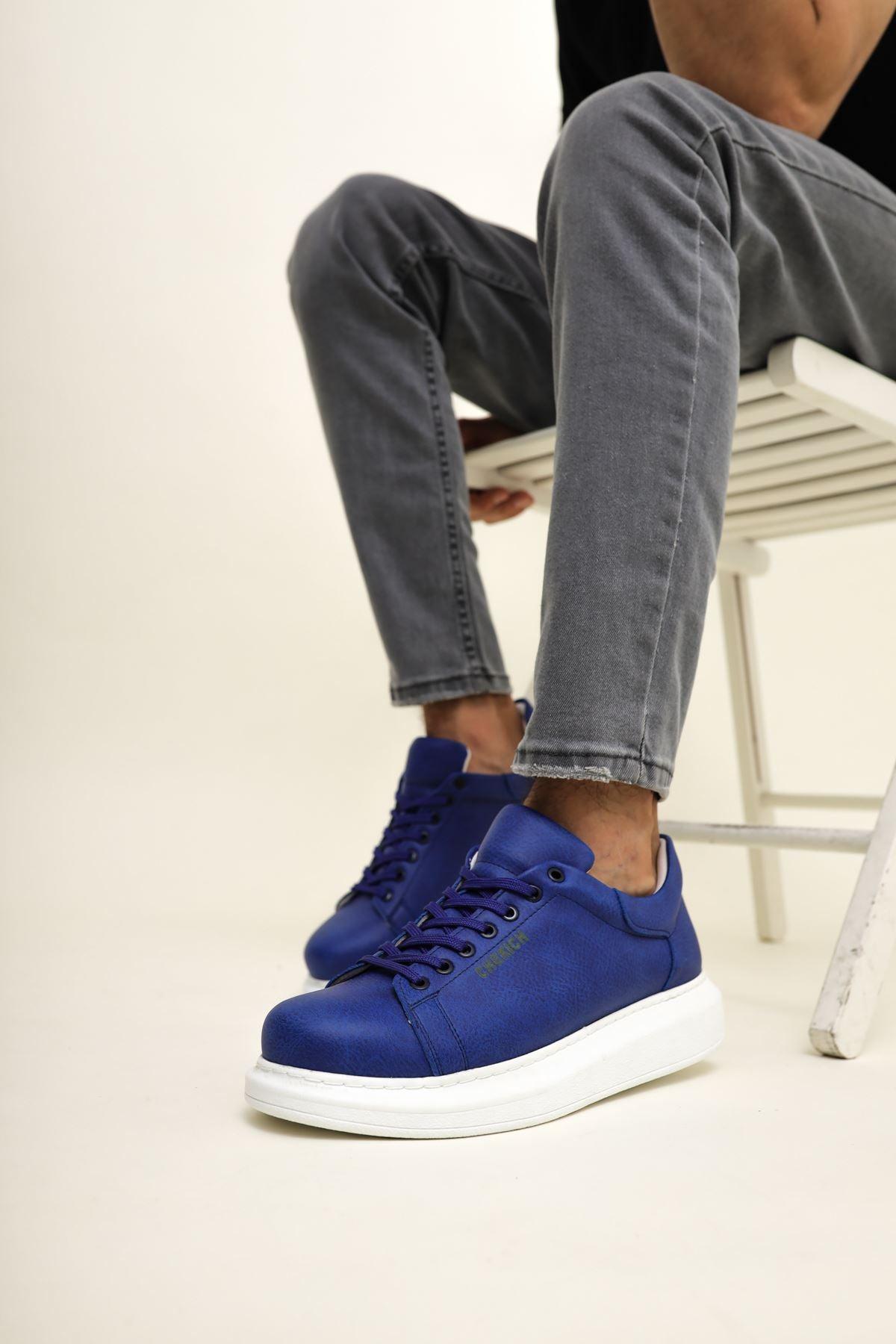 CH257 BT Men's Sneakers  Shoes Sax Blue - STREETMODE™