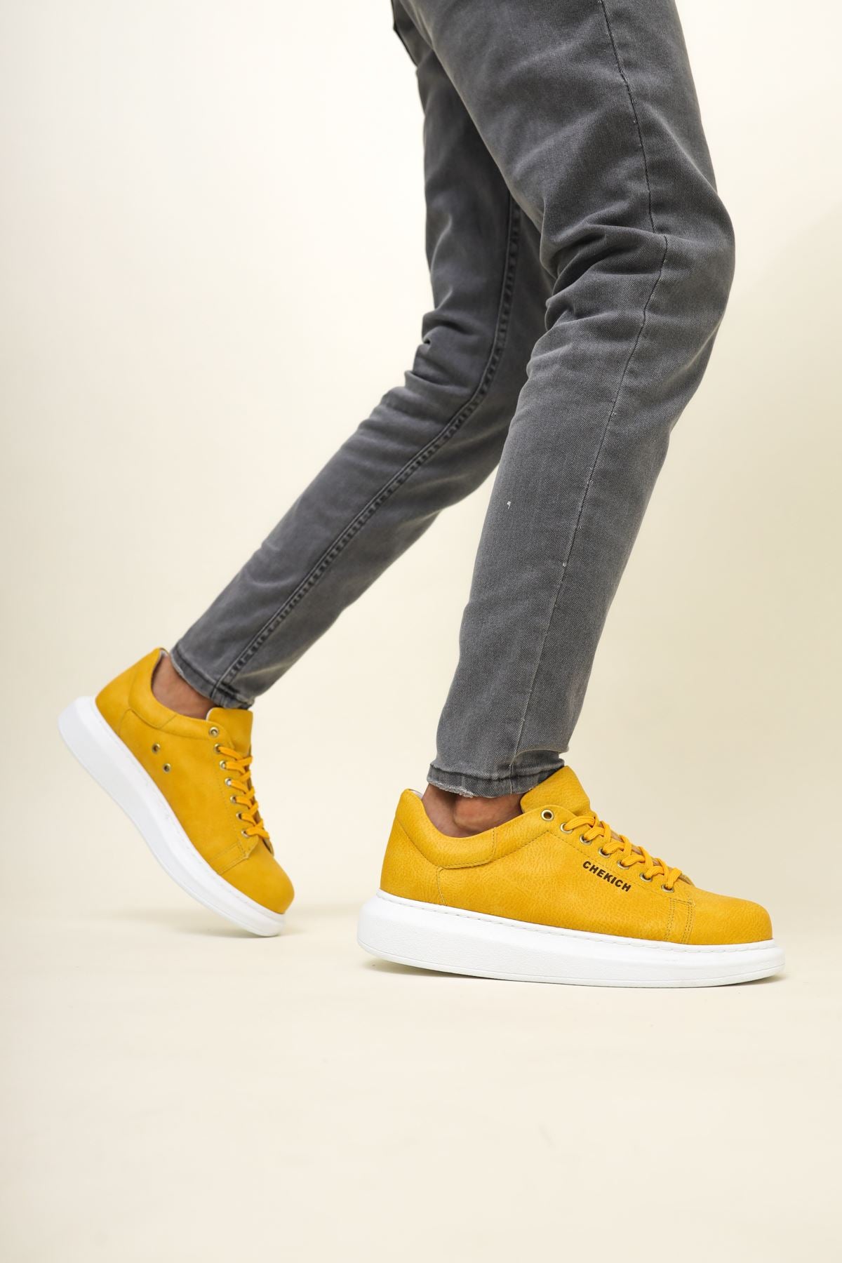 CH257 BT Men's Sneakers Shoes YELLOW - STREETMODE™