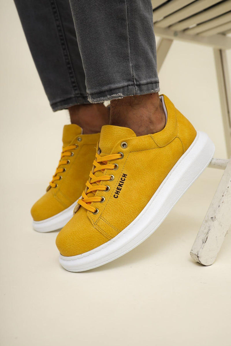 CH257 BT Men's Sneakers Shoes YELLOW - STREETMODE™