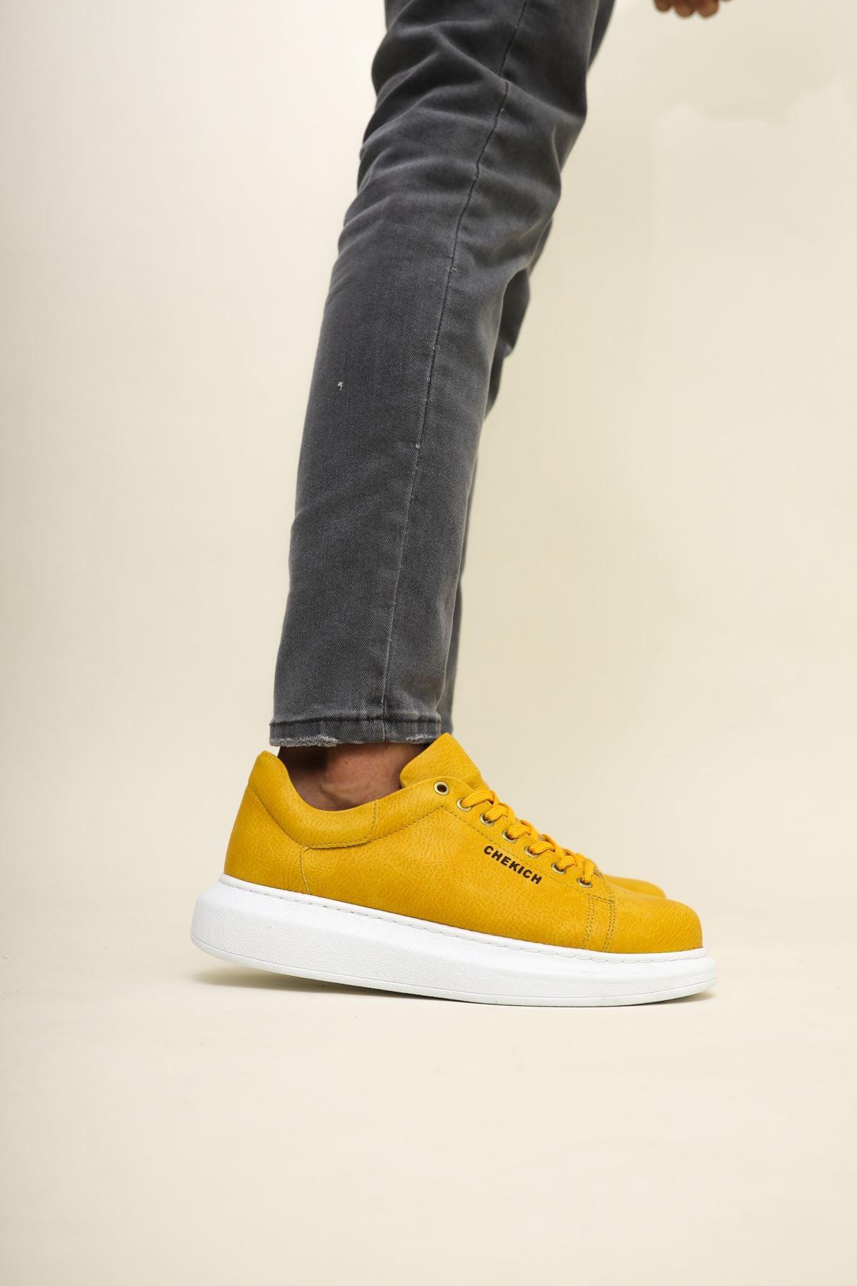 CH257 BT Men's Sneakers Shoes YELLOW - STREETMODE™