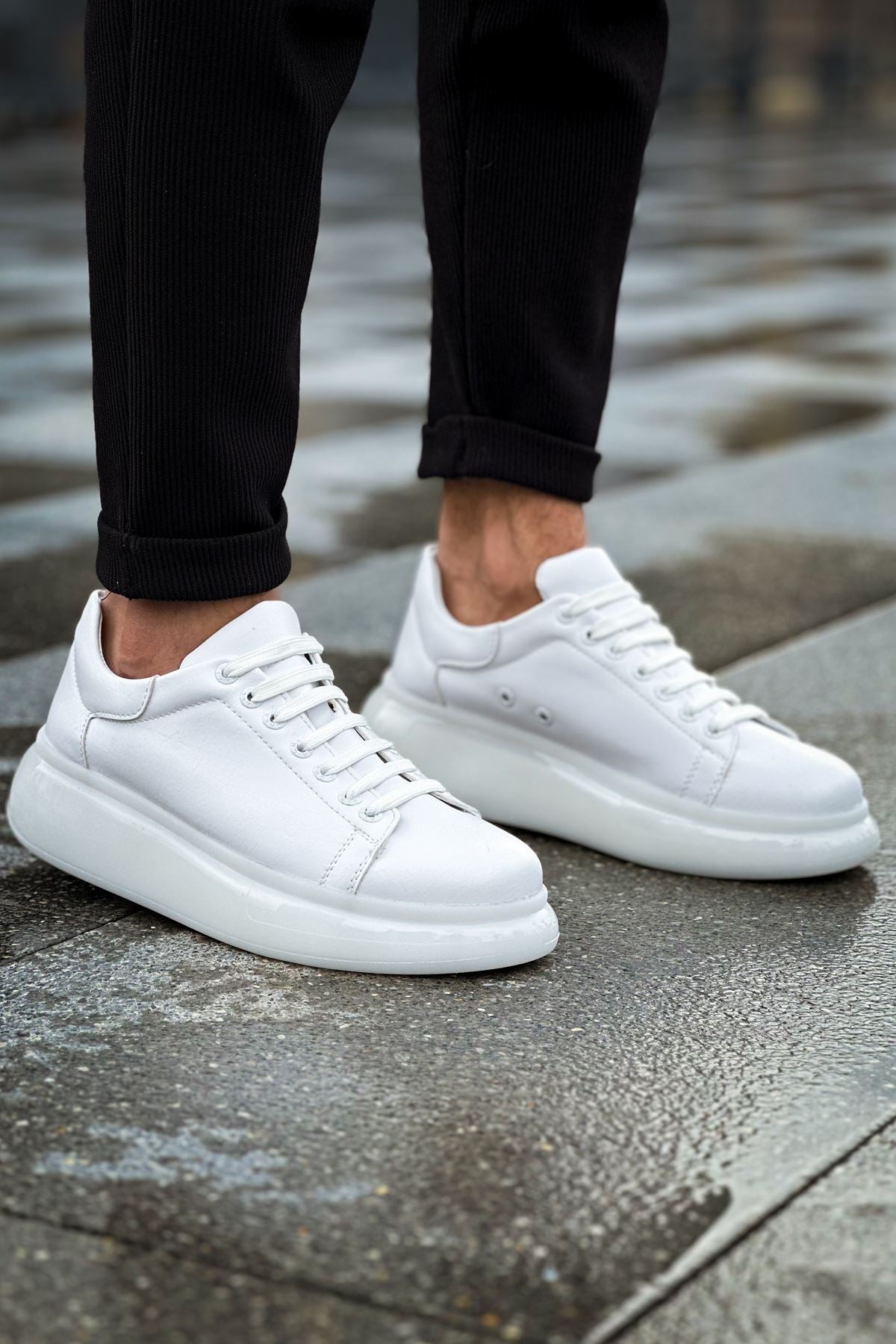 CH295 CBT Sollievo Men's Sneakers Shoes WHITE - STREETMODE™