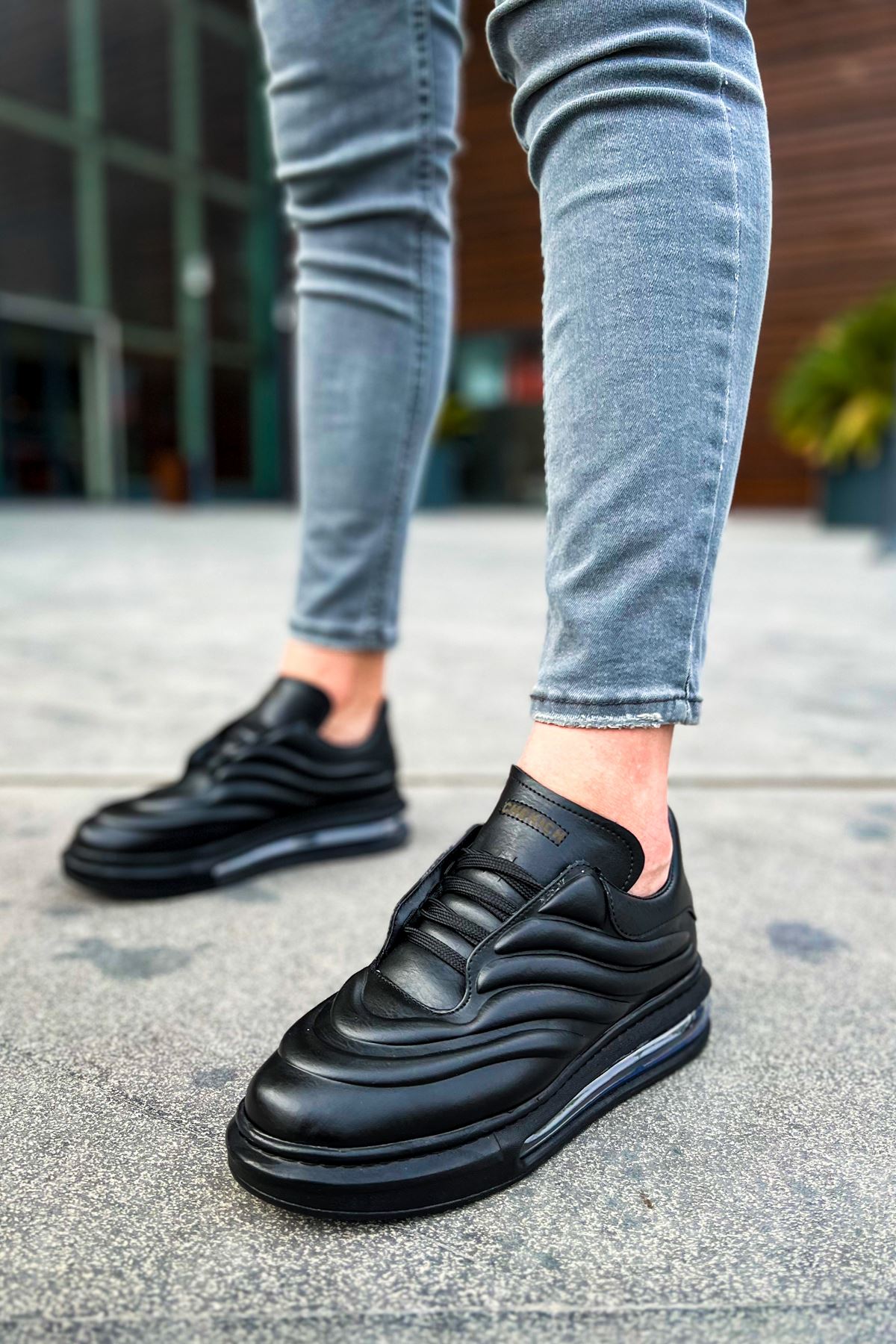 CH299 FST Sollievo Men's Sneakers Shoes BLACK - STREETMODE™