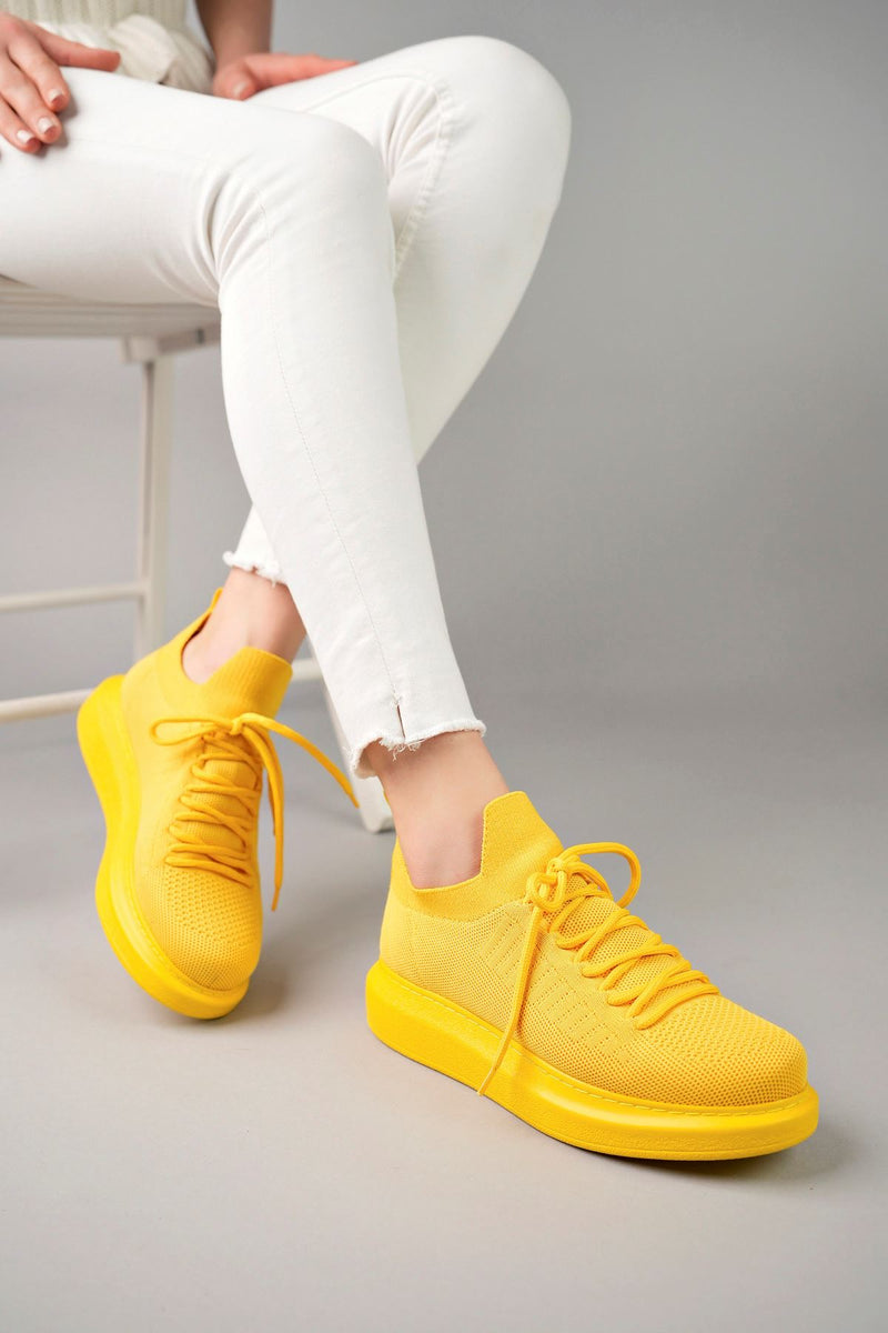 CH307 RT Tricot Women's Shoes YELLOW - STREETMODE™