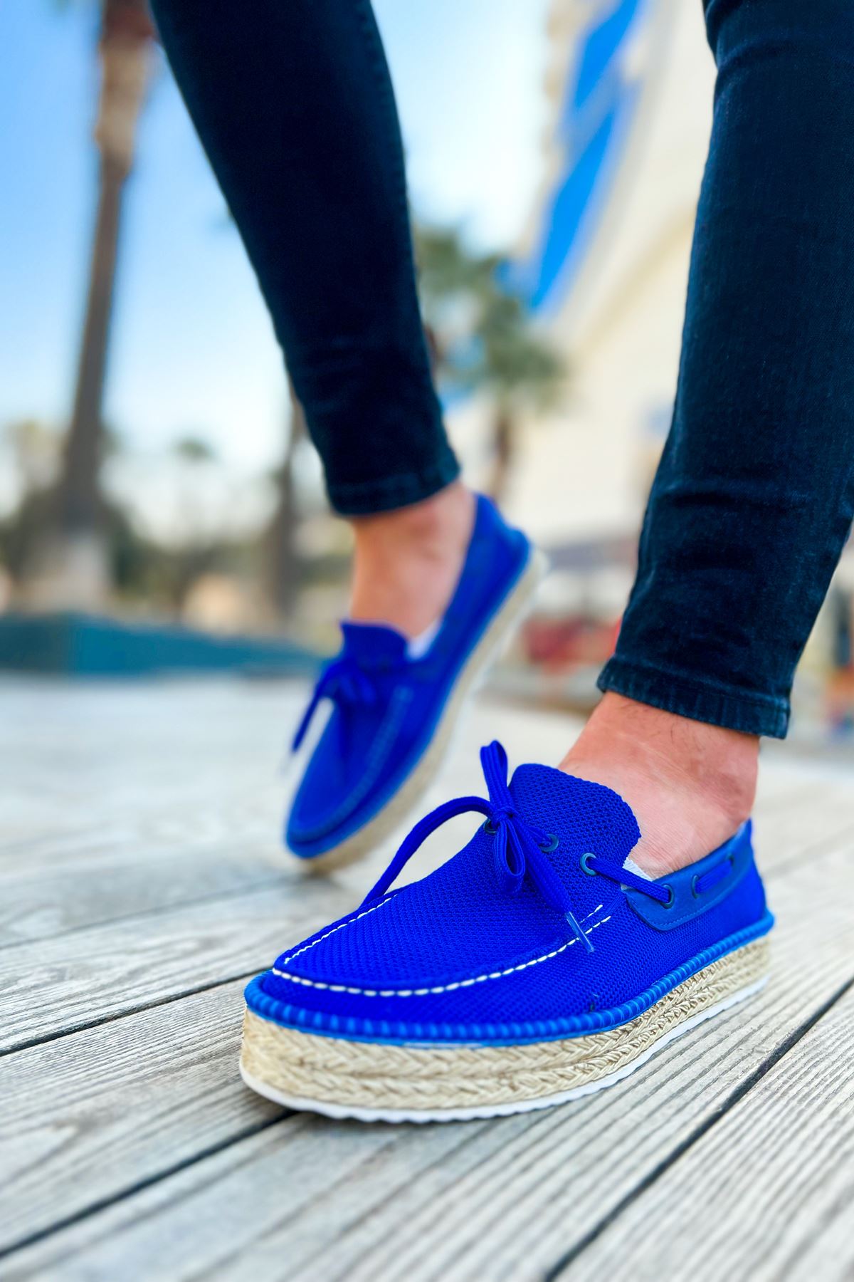 CH311 Espadril Men's sneakers Shoes BLUE - STREETMODE™
