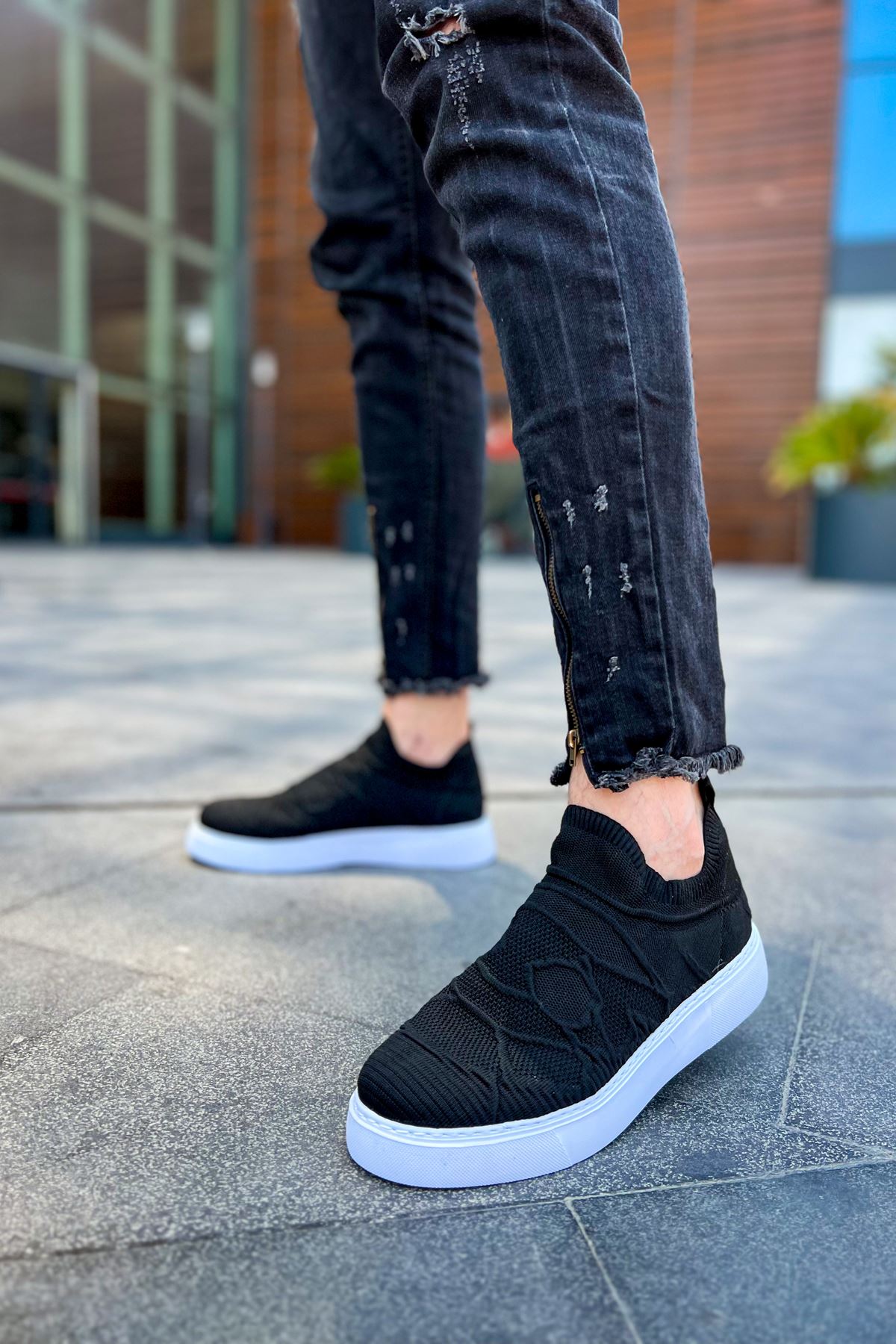 CH411 Craig Men's Sneakers Shoes BLACK - STREETMODE™