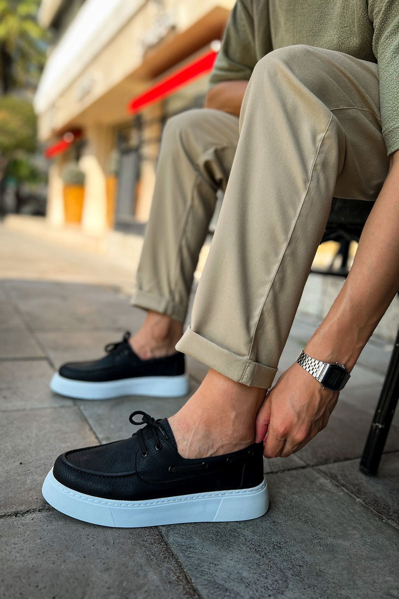 CH419 CBT Torrini Men's Casual Shoes BLACK - STREETMODE™