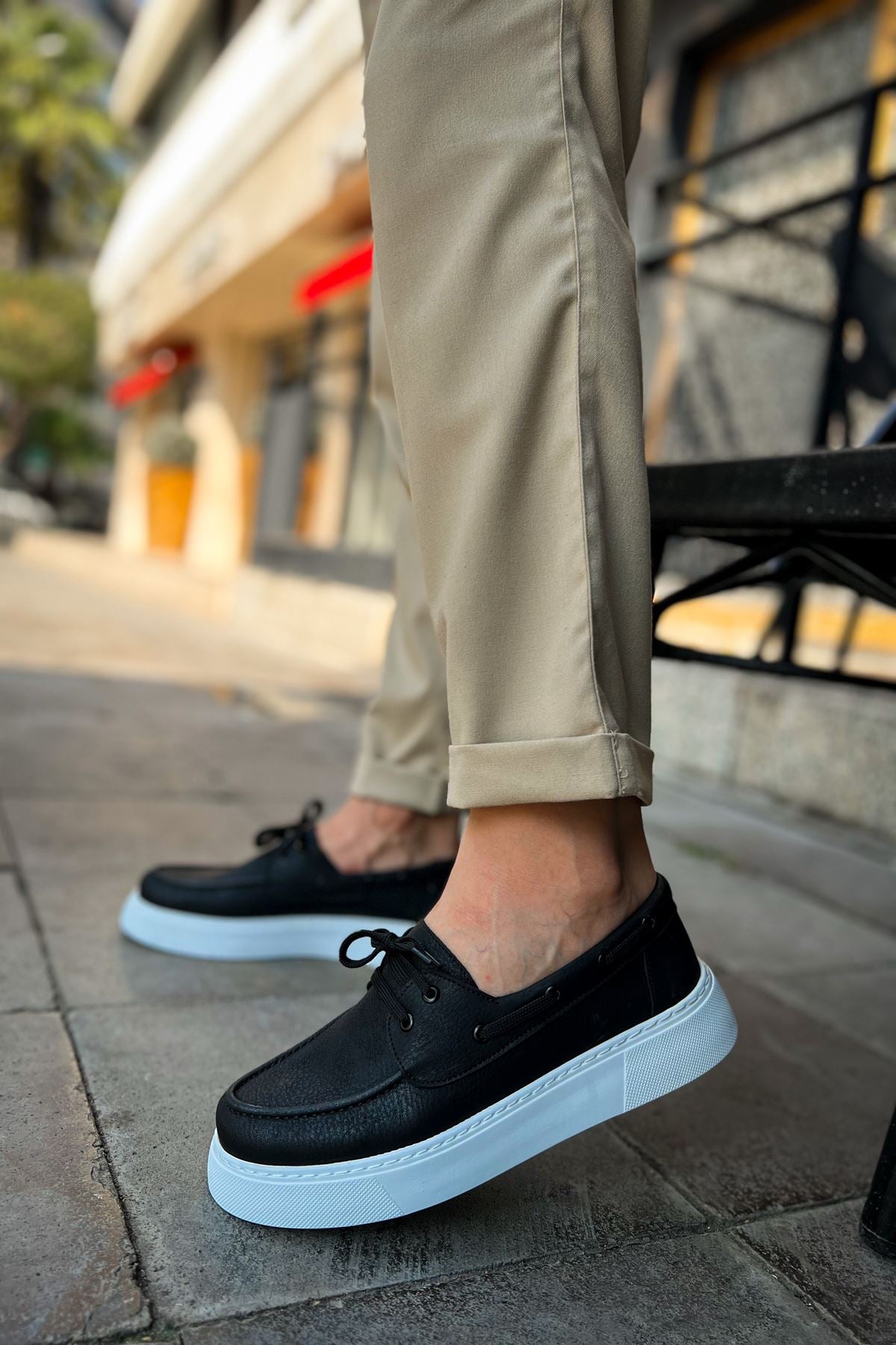 CH419 CBT Torrini Men's Casual Shoes BLACK - STREETMODE™