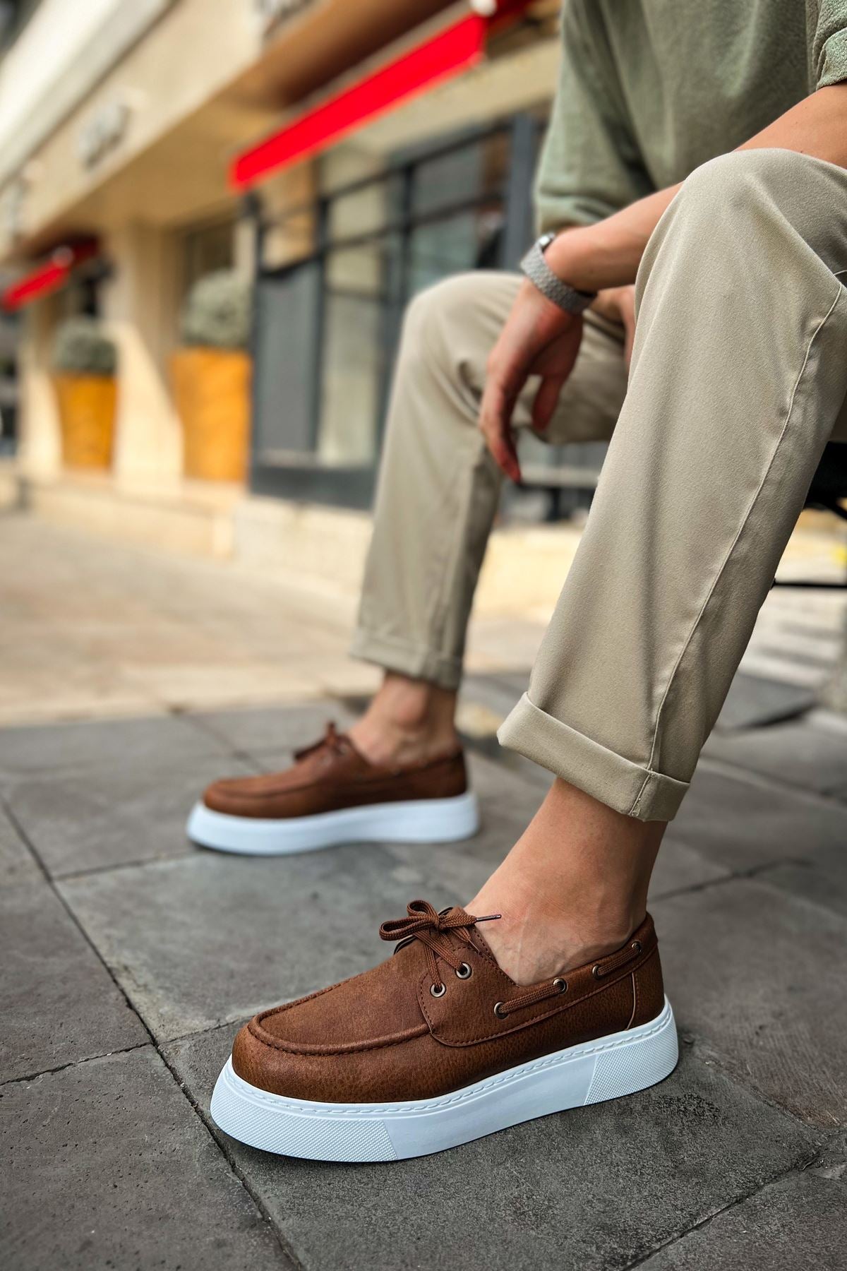 CH419 CBT Torrini Men's Casual Shoes Brown - STREETMODE™