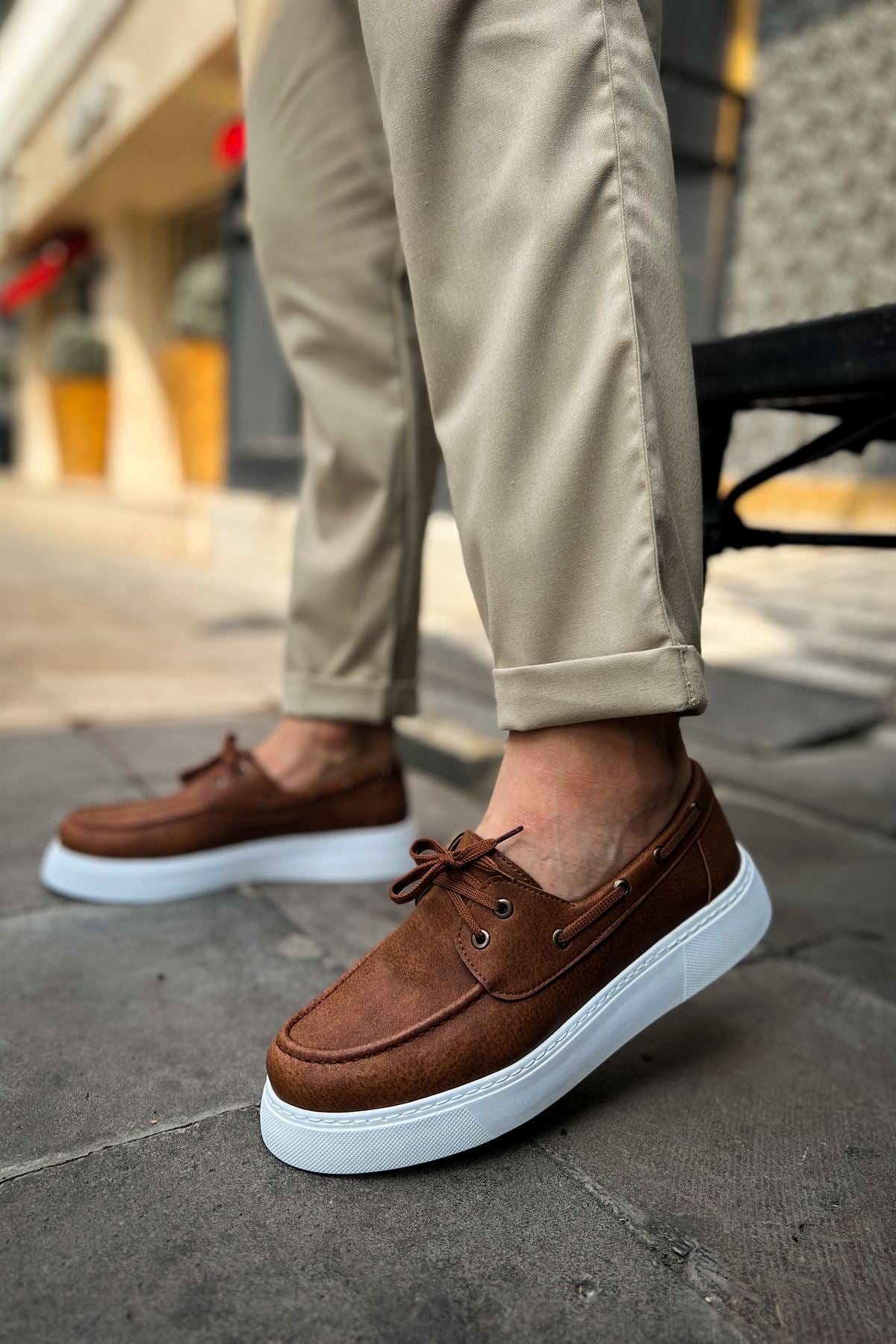 CH419 CBT Torrini Men's Casual Shoes Brown - STREETMODE™