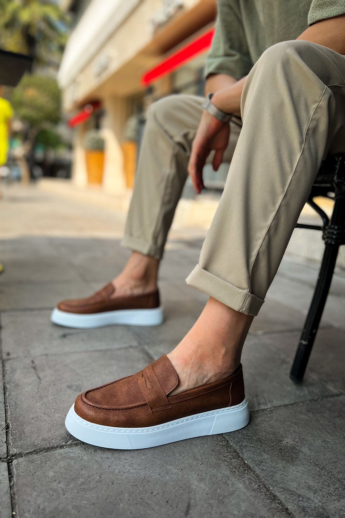 CH421 CBT Bandera Men's Casual Shoes Brown - STREETMODE™