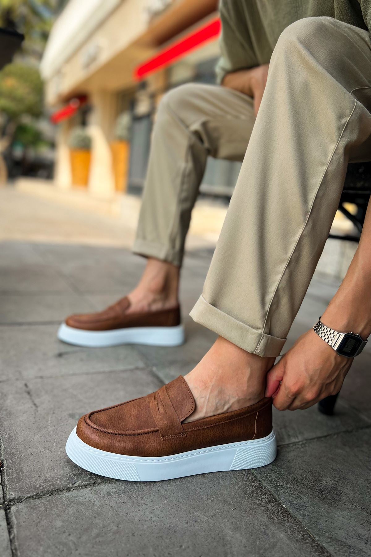 CH421 CBT Bandera Men's Casual Shoes Brown - STREETMODE™