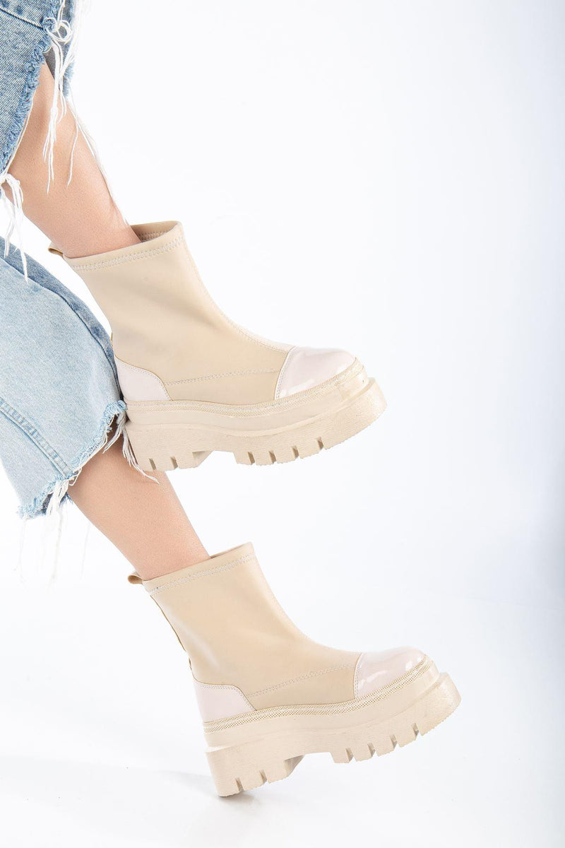 Cream Scuba Women's Boots - STREETMODE™