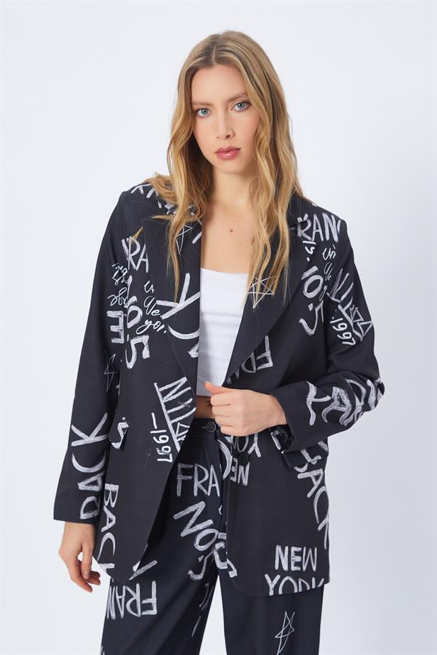 Design Oversize Women's Blazer Jacket - STREETMODE™