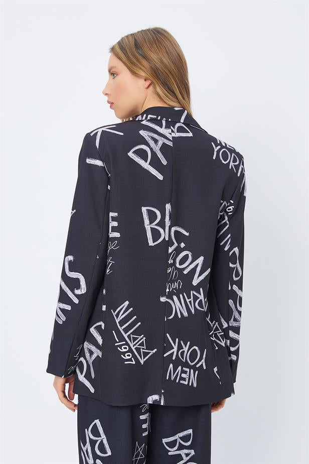 Design Oversize Women's Blazer Jacket - STREETMODE™