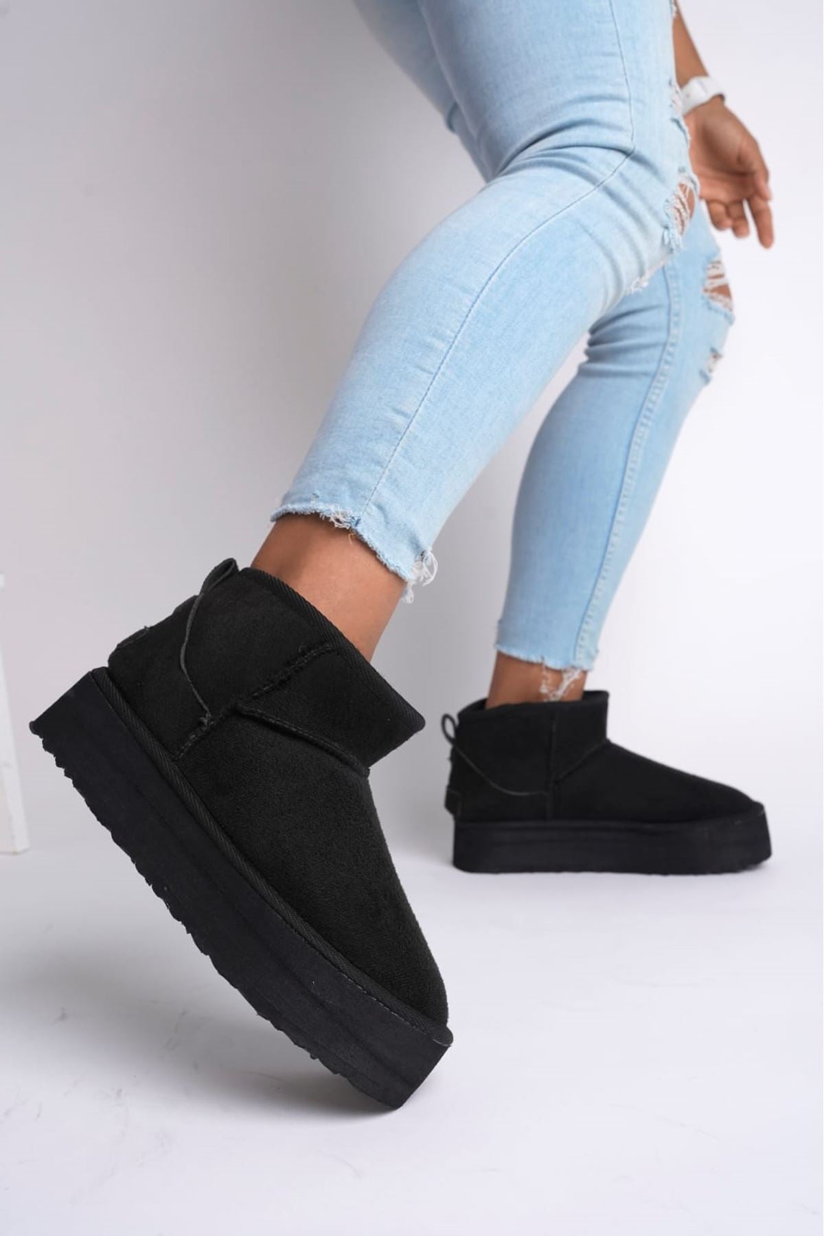 Dilin Black Women's Boots - STREETMODE™