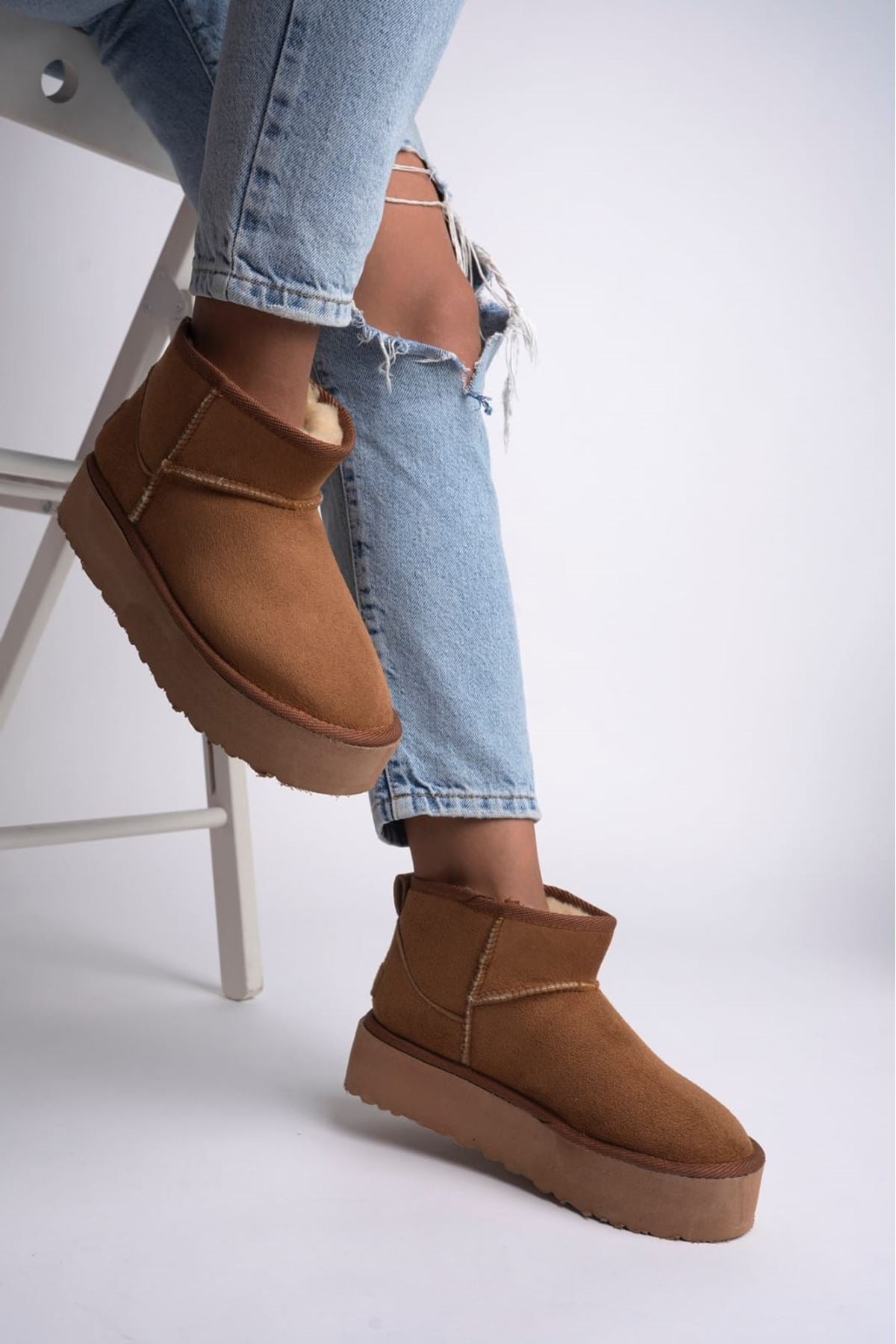 Dilin Tan Women's Boots - STREETMODE™