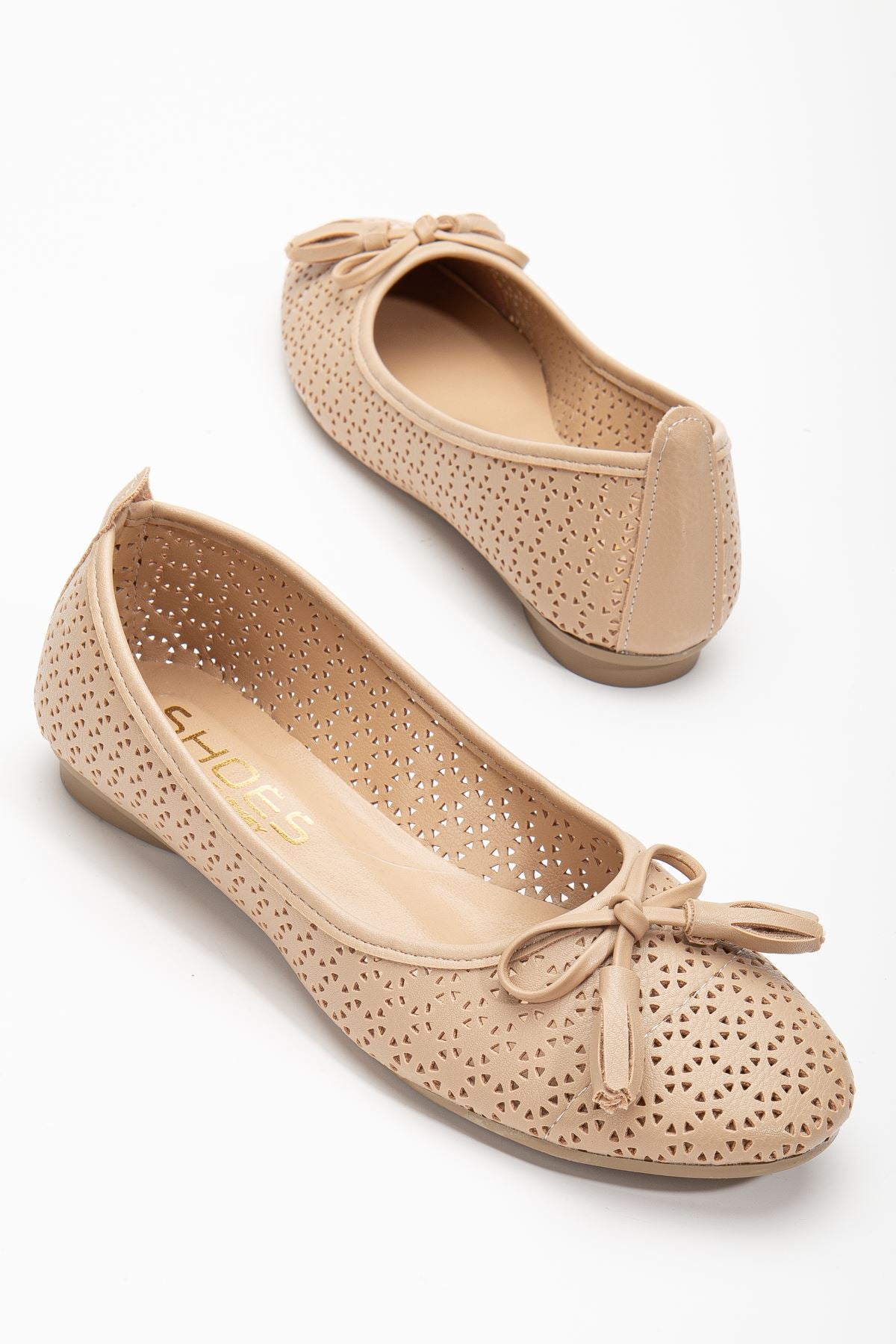 Fathie Nude Skin Women's Ballerinas - STREETMODE™