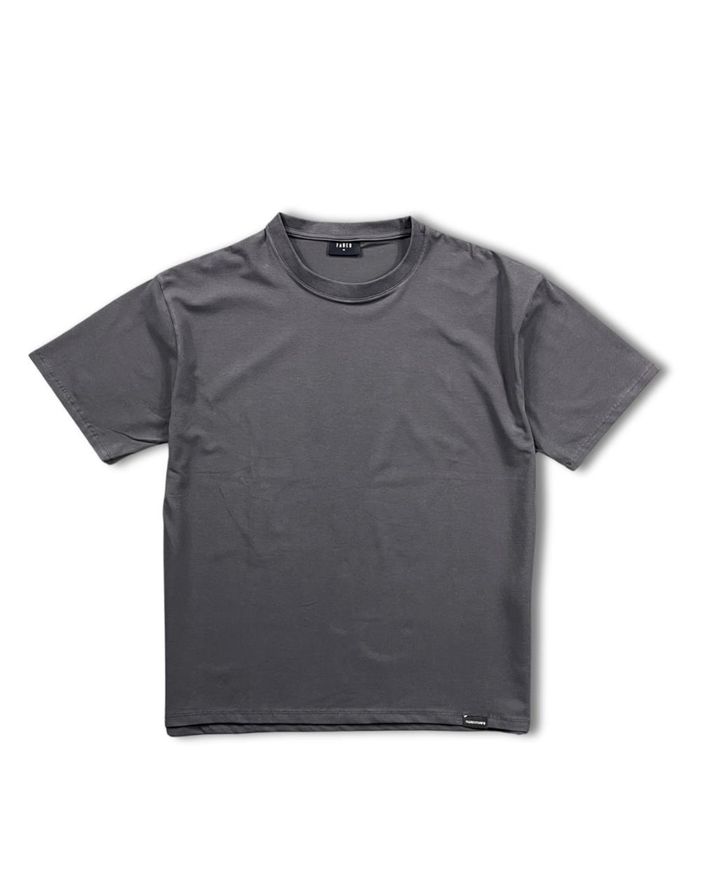 Gray Basic Oversize Men's T-Shirt - STREETMODE™