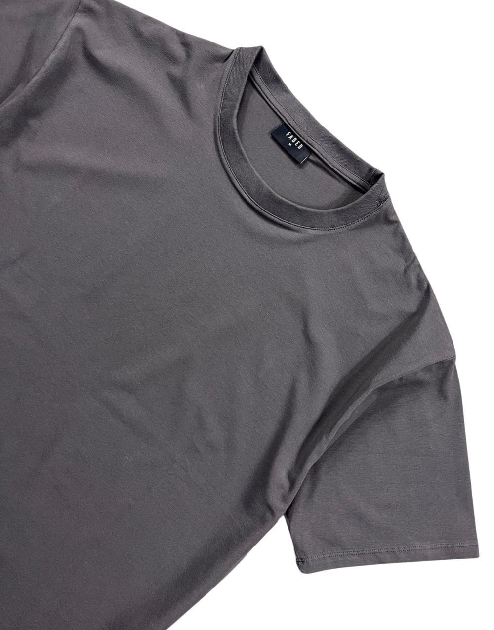 Gray Basic Oversize Men's T-Shirt - STREETMODE™