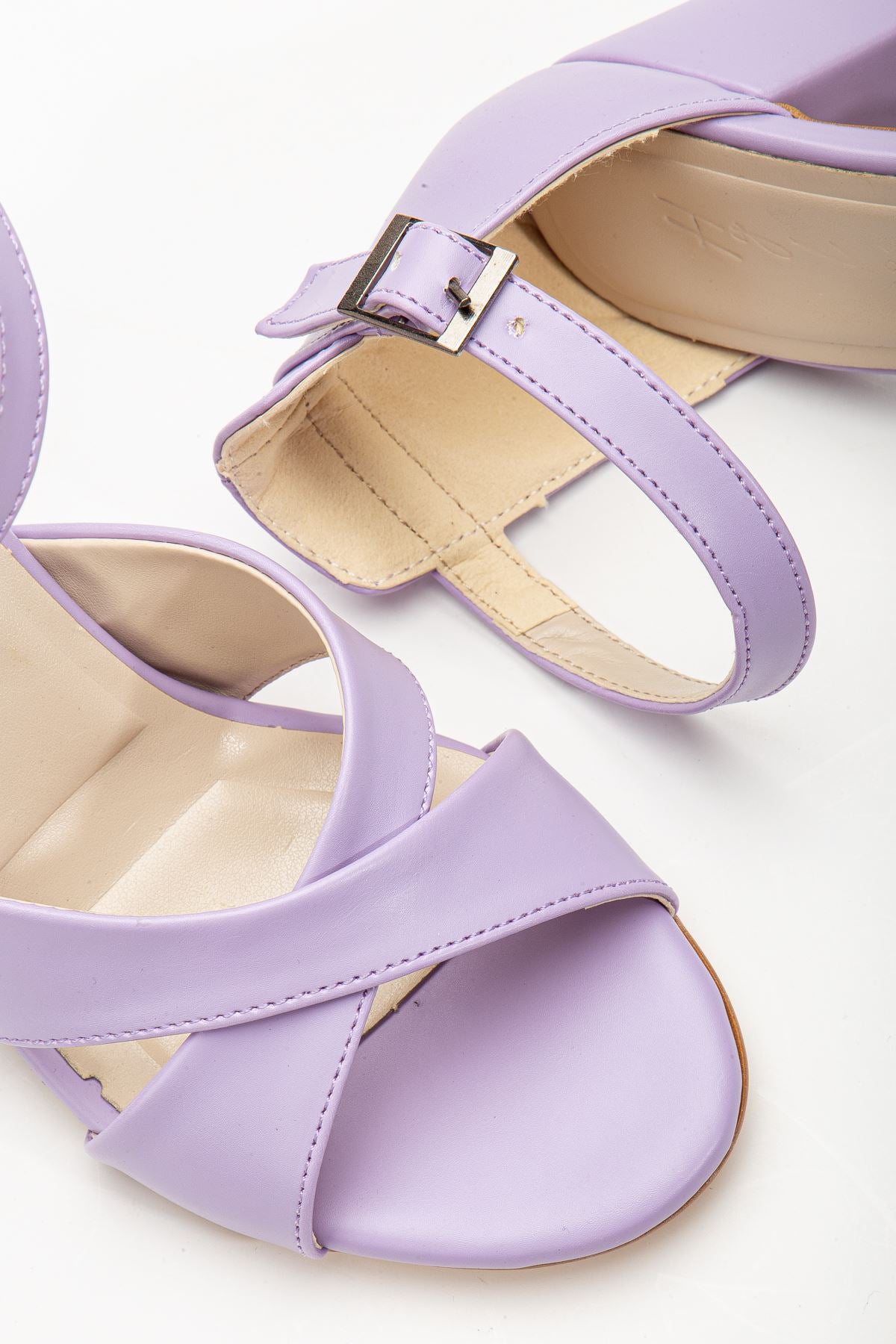 Jany Lilac Skin High Heeled Women's Shoes - STREETMODE™