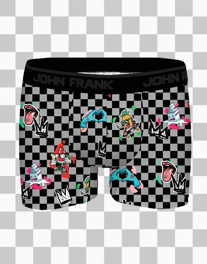 JF King Checker Men's Boxers - STREETMODE™