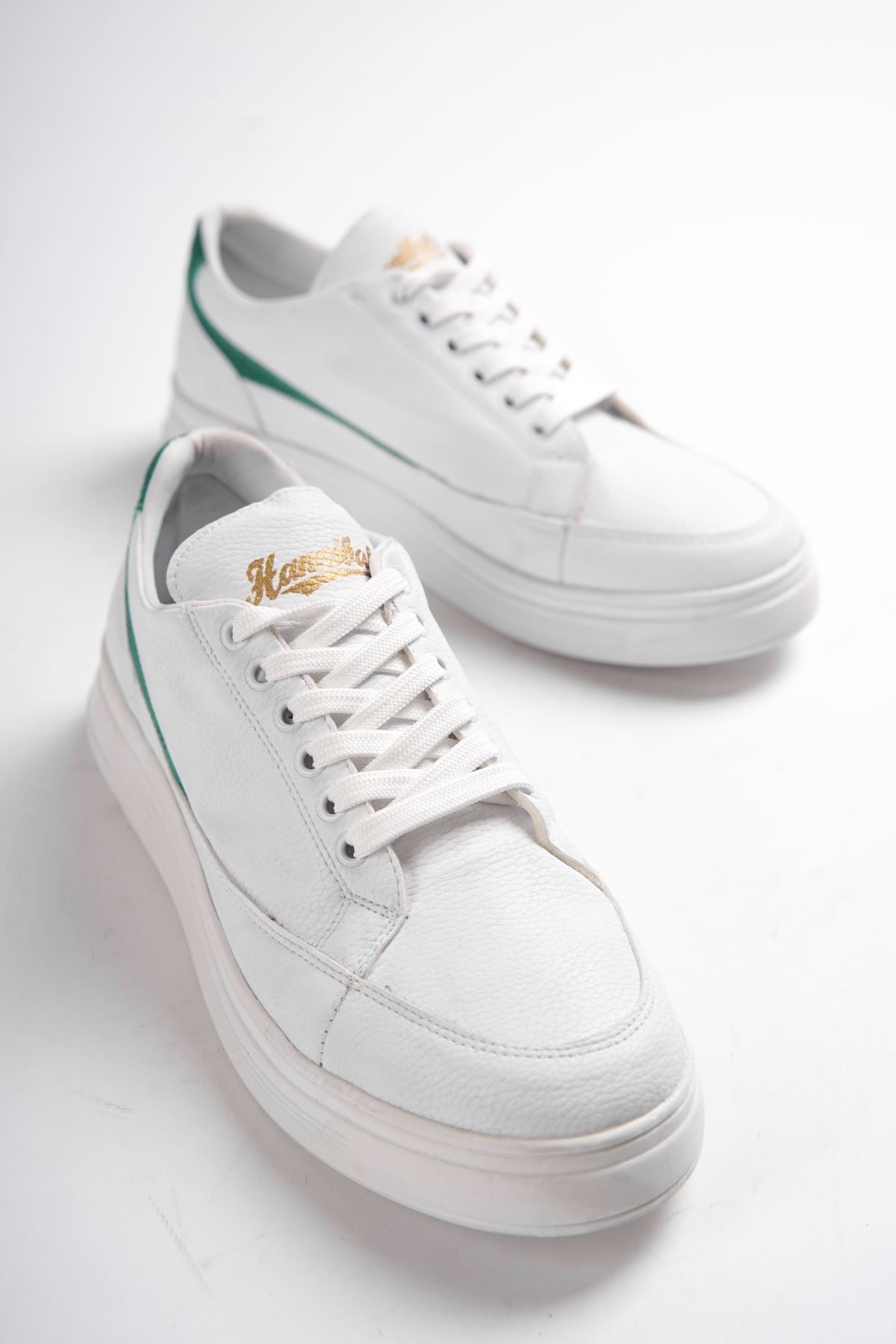 Men's Alhena Green Sneaker Shoes - STREETMODE™
