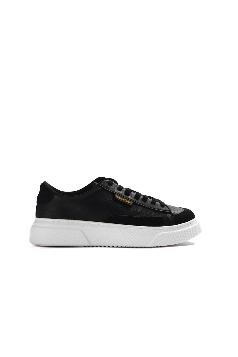 Men's Barca Black Sneaker Shoes - STREETMODE™