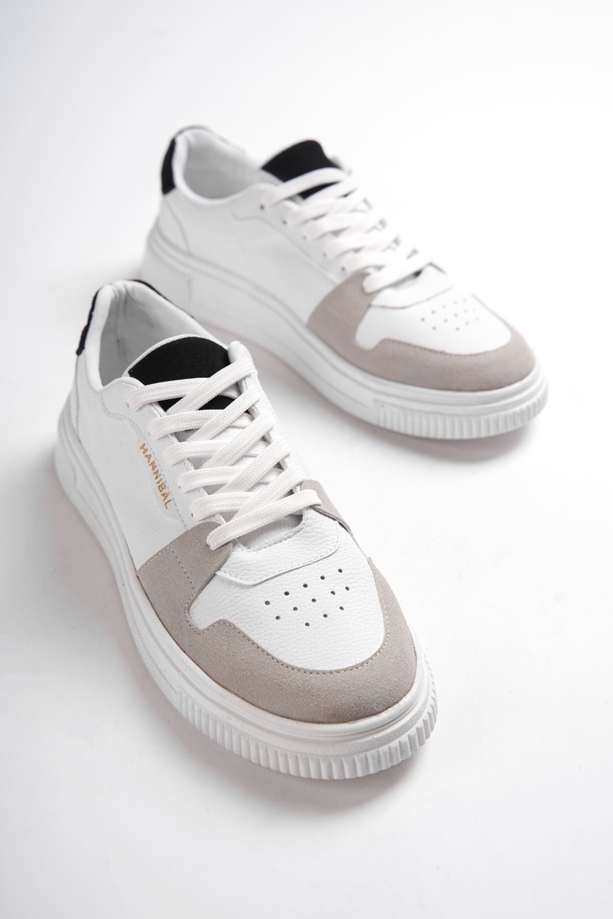 Men's Betria Gray Black Sneaker Shoes A - STREETMODE™