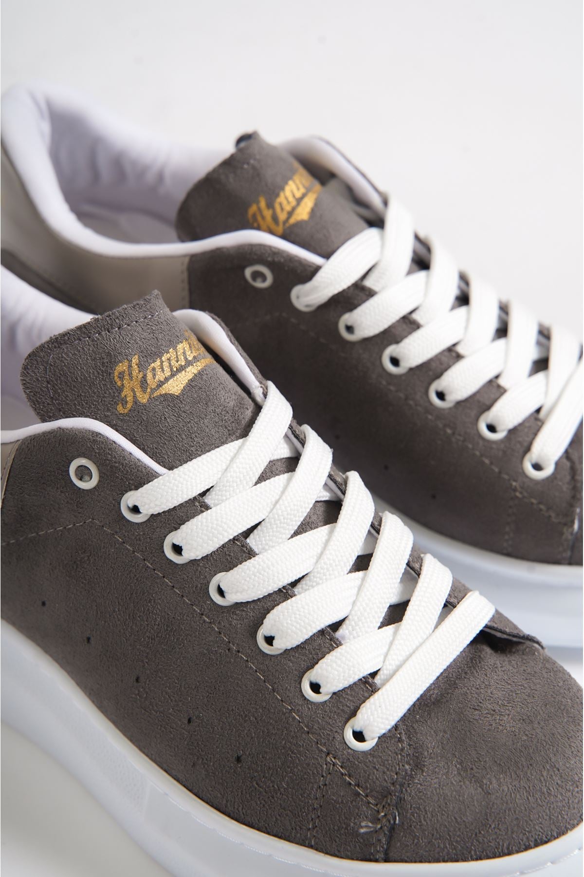 Men's Castor Gray Sneaker Shoes - STREETMODE™