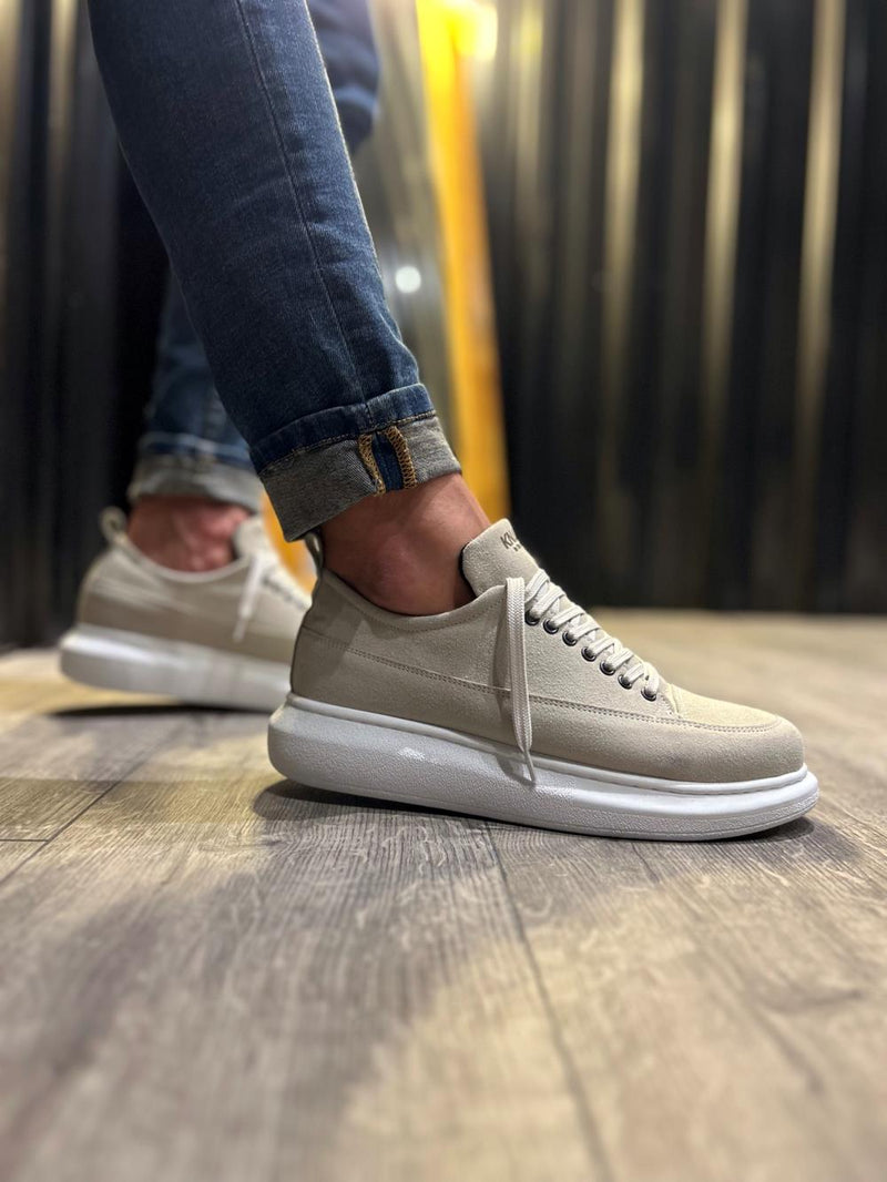 Men's Casual Sneakers Shoes 814 Stone - STREETMODE™
