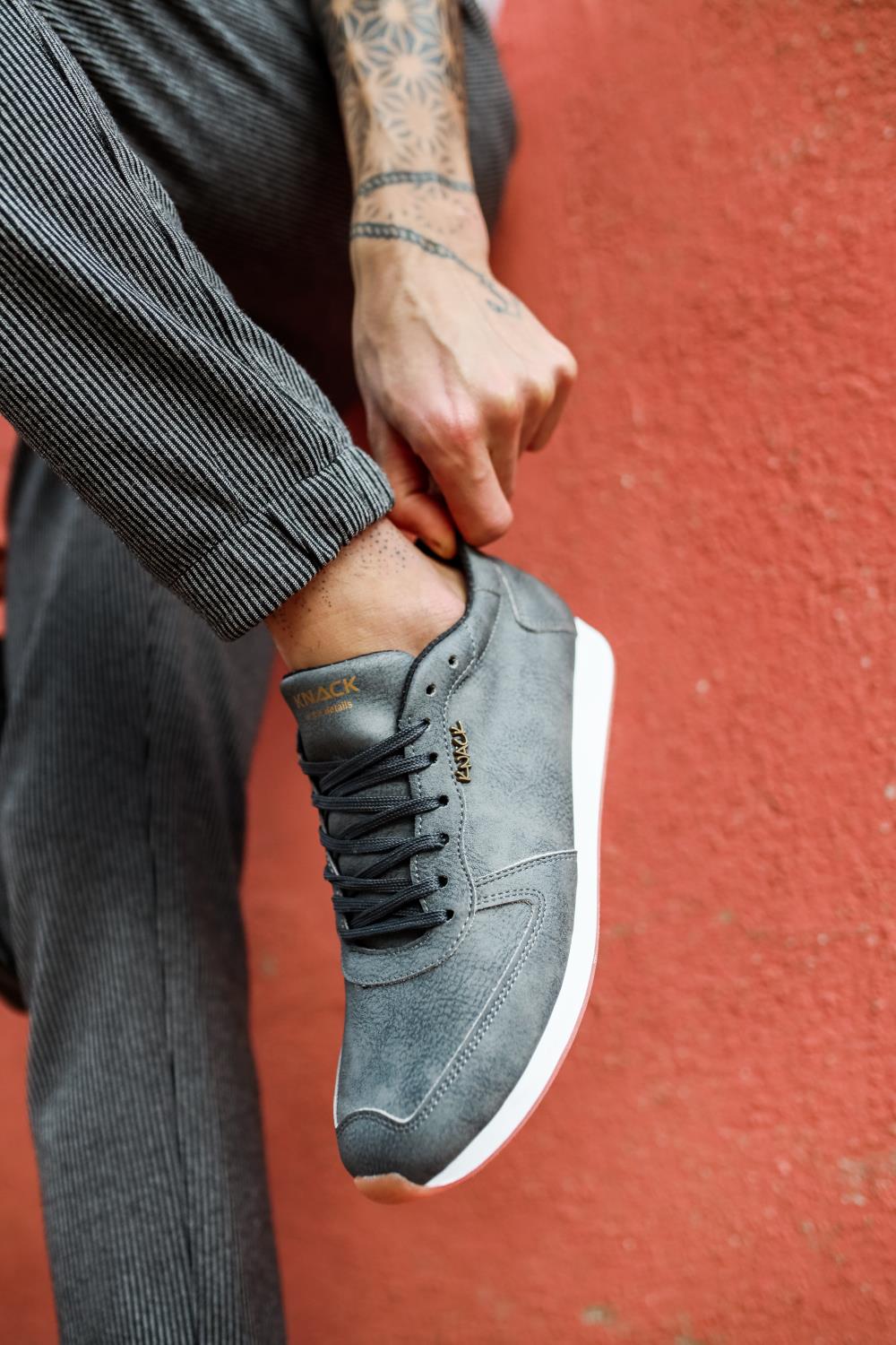 Men's Daily Sneaker Shoes 002 Gray - STREETMODE™ DE