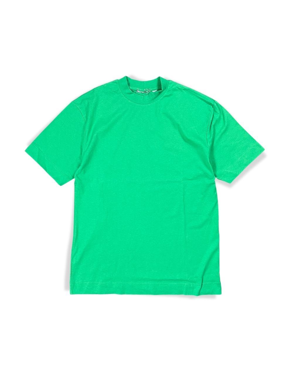 Men's Oversize Basic Green T-Shirt - STREETMODE™