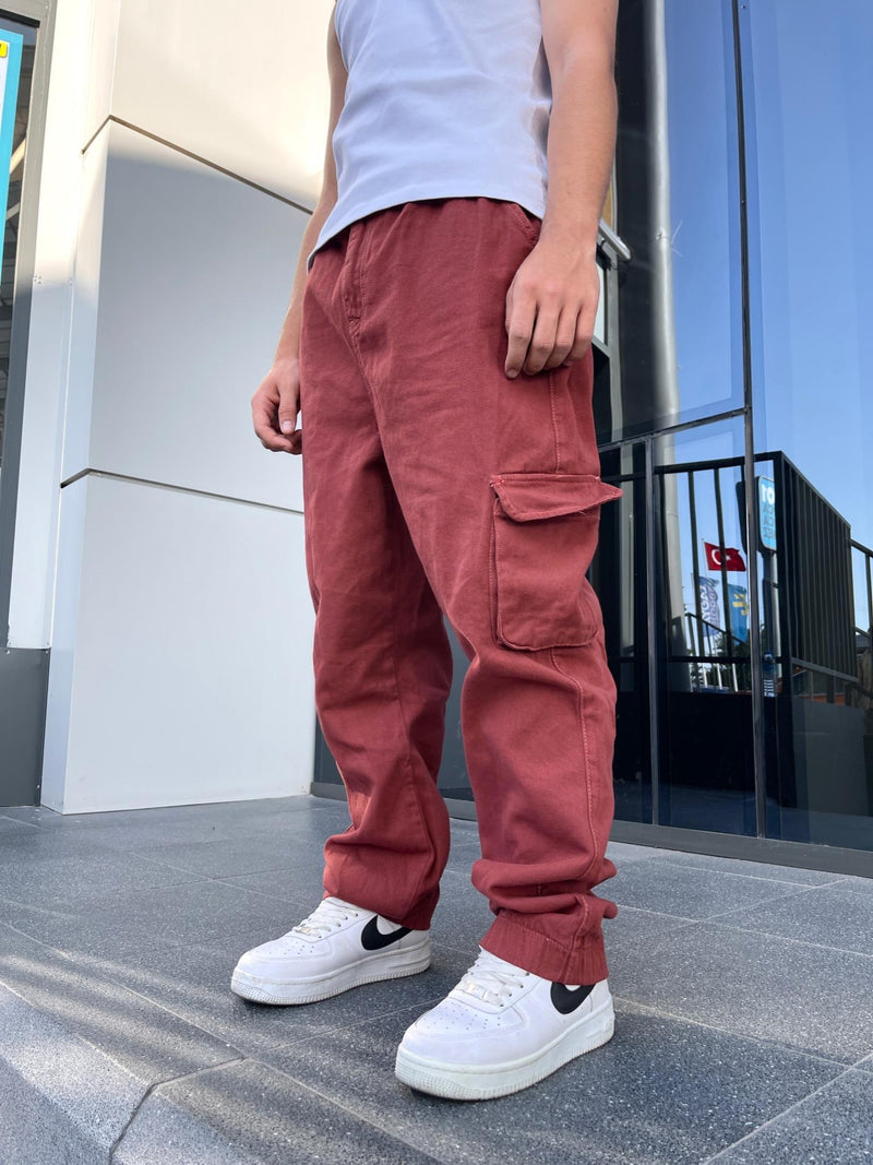 Men's Premium Baggy Cargo Pants Tile - STREETMODE™