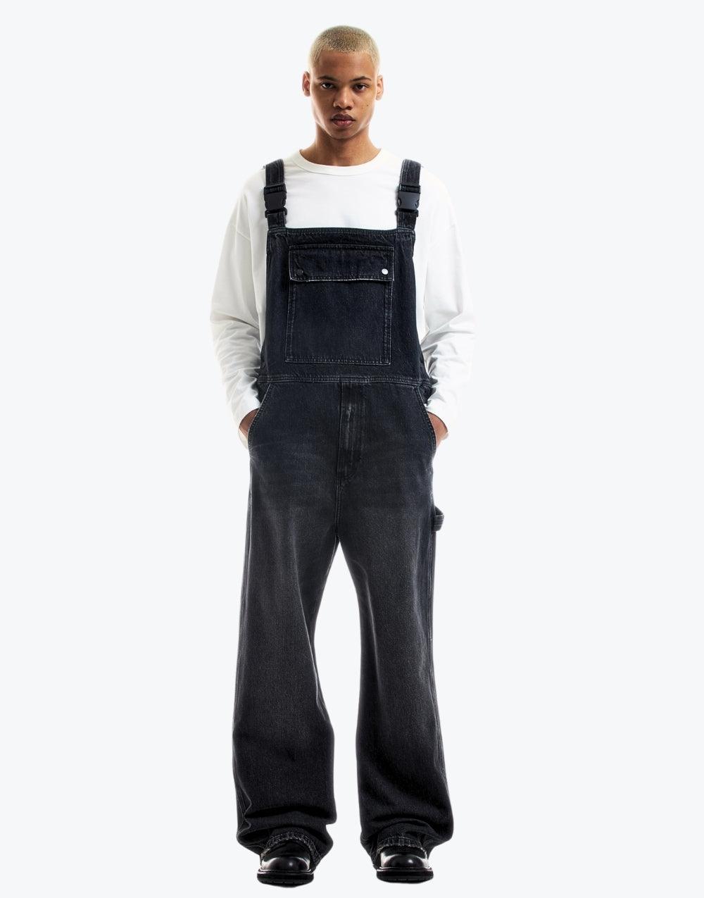 Men's Premium Baggy Fit Denim Overalls Jumpsuit - STREETMODE™