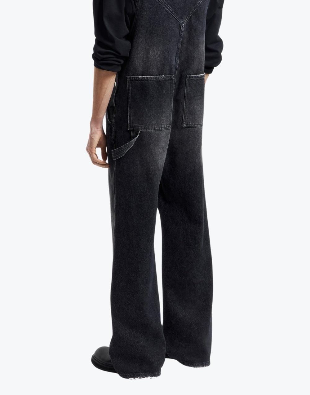 Men's Premium Baggy Fit Denim Overalls Jumpsuit - STREETMODE™